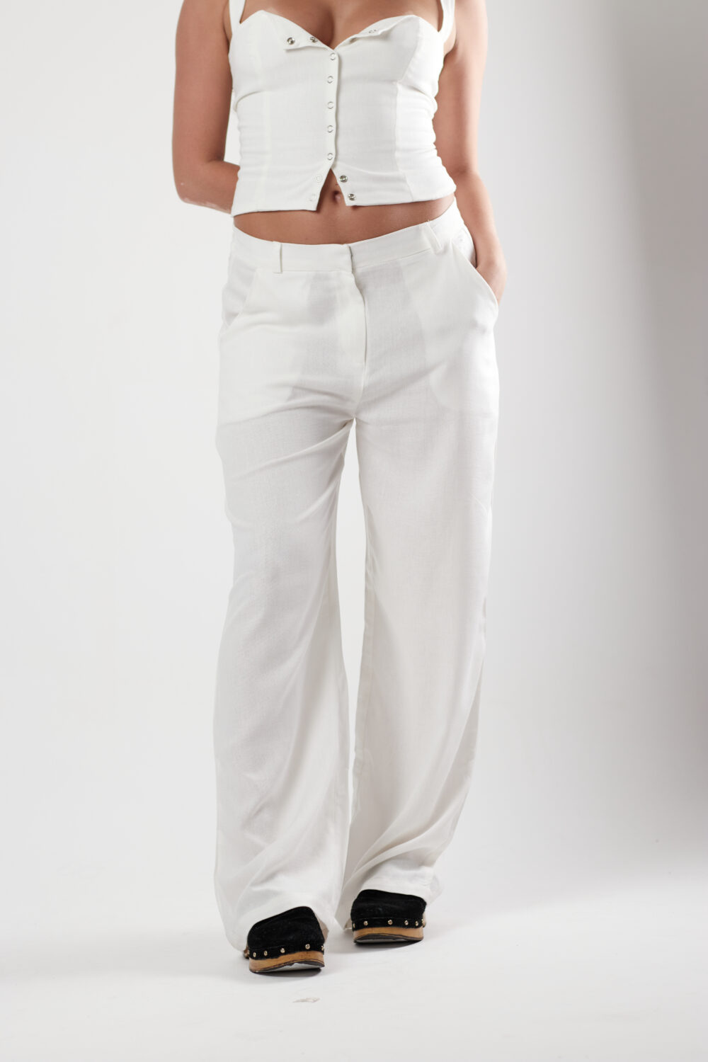 Calça Reta Off