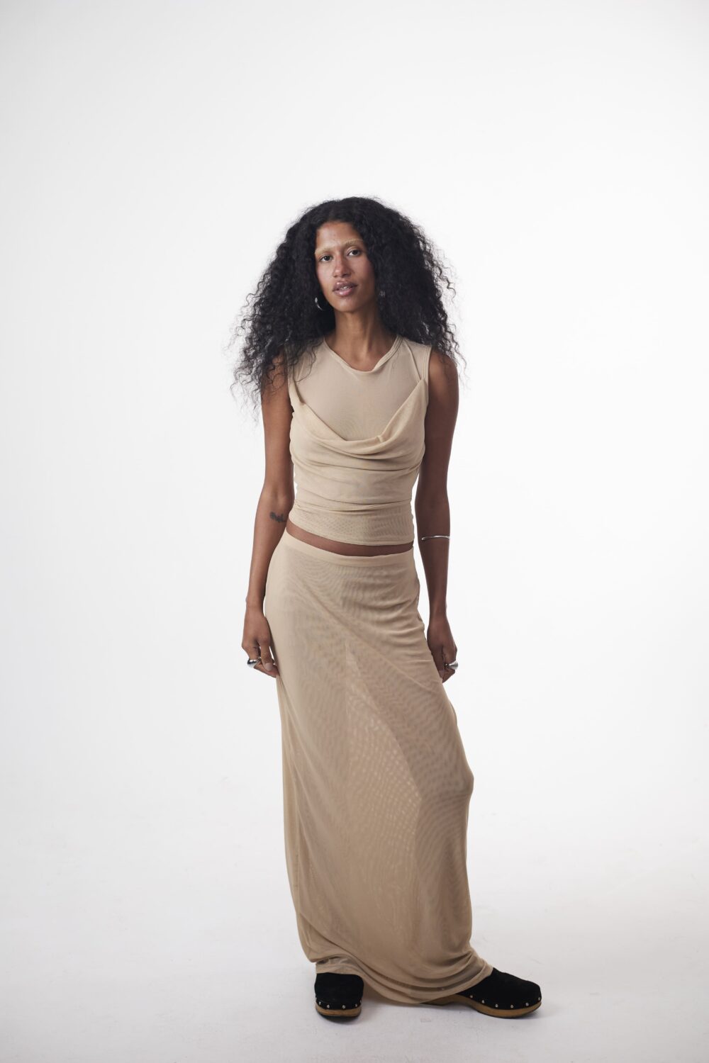 Blusa Degagê Tule Sand - Imagem 10