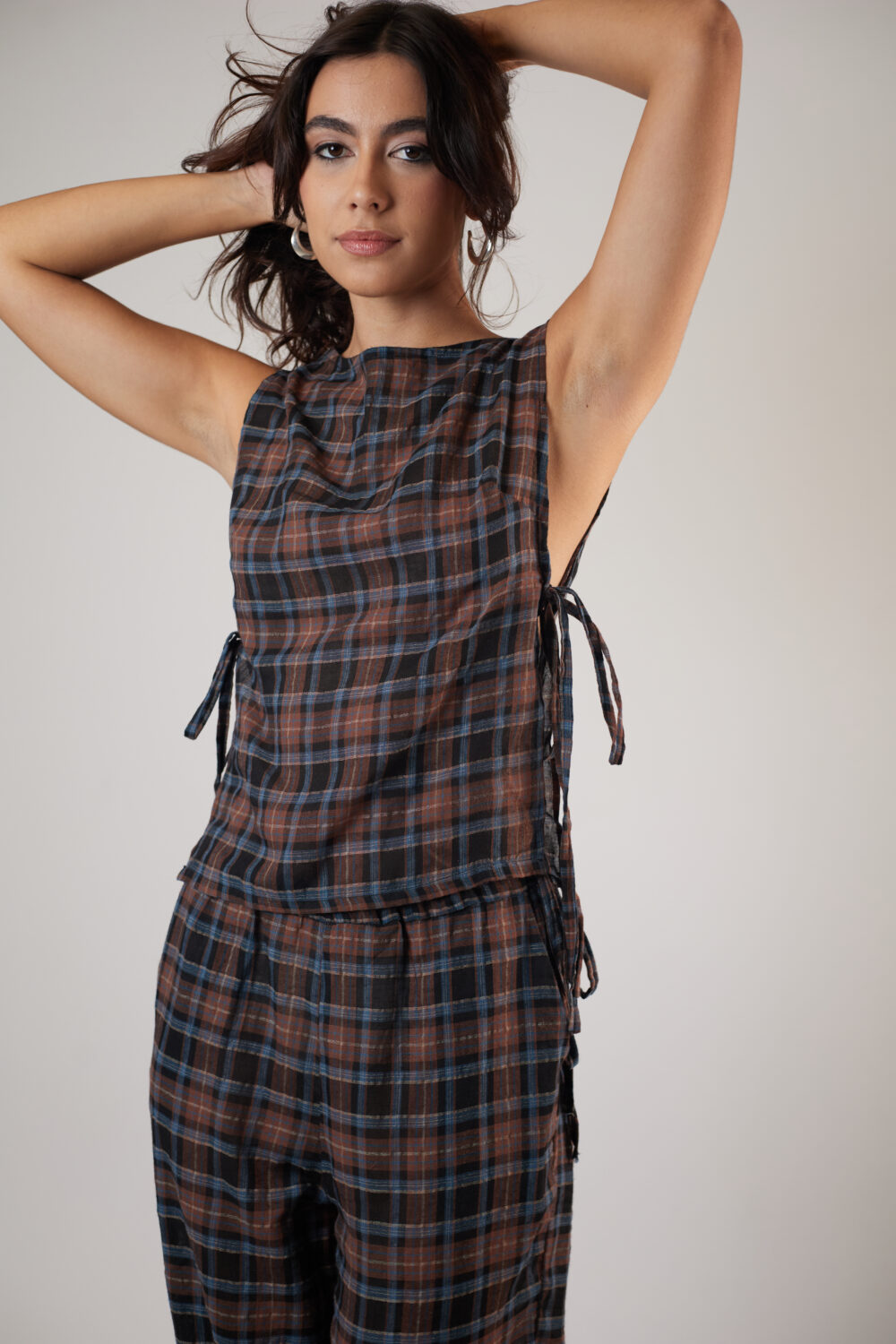 Regata Laços Tartan - Imagem 3