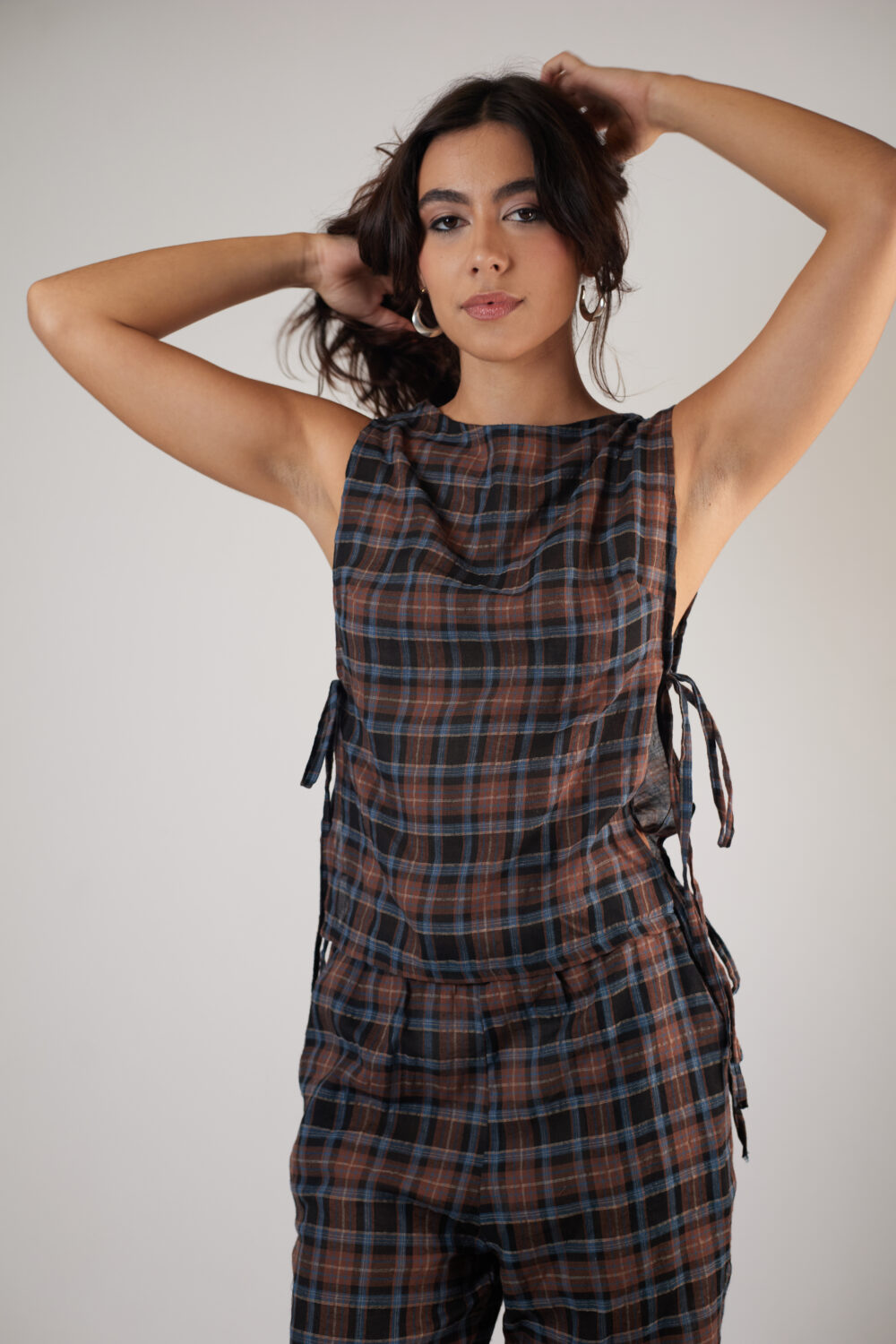 Regata Laços Tartan - Imagem 4