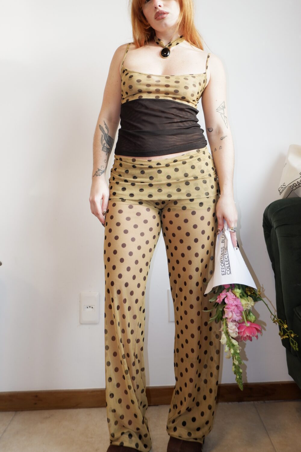 Blusa Alça Dots/Preto - Imagem 13
