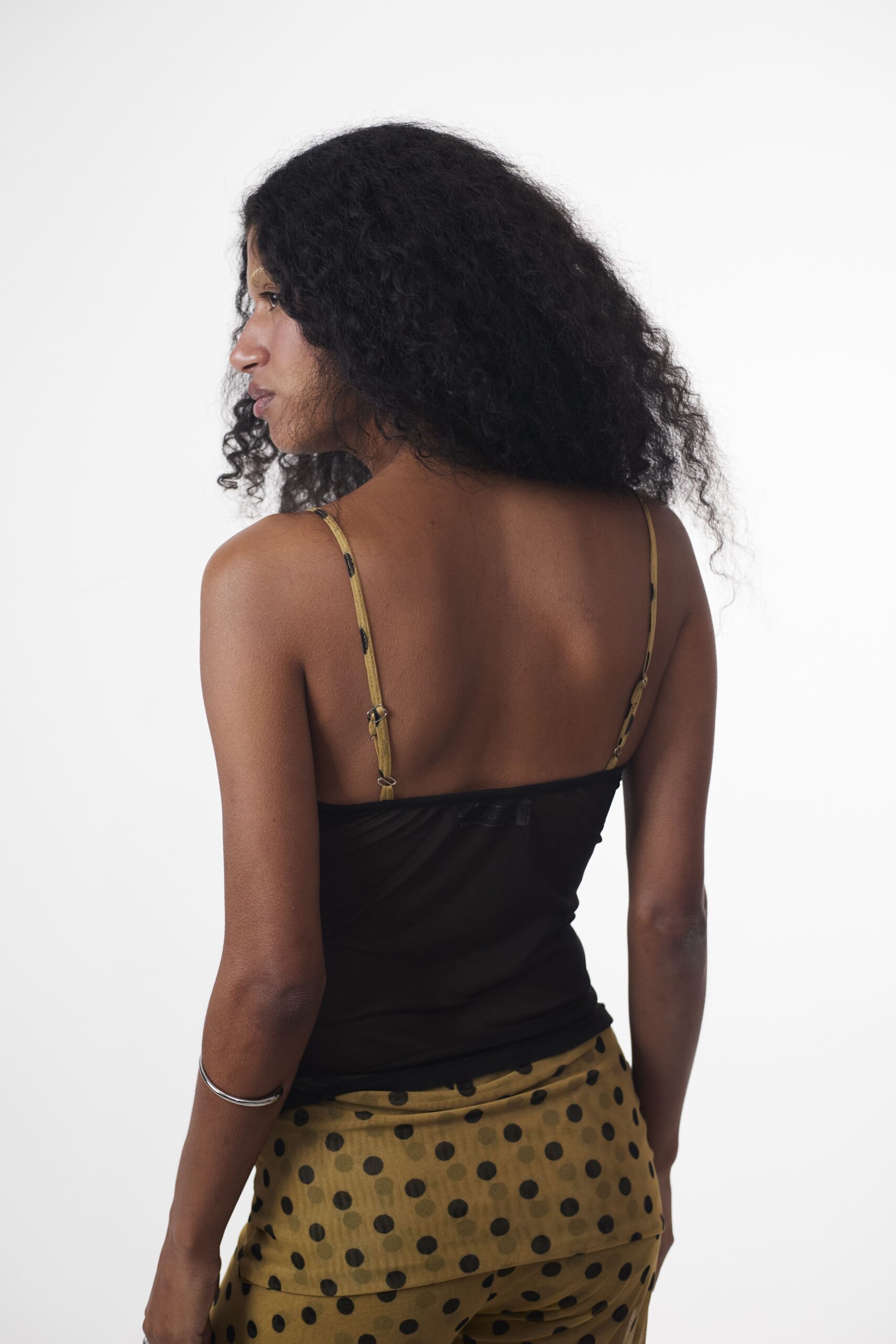 Blusa Alça Dots/Preto - Imagem 7