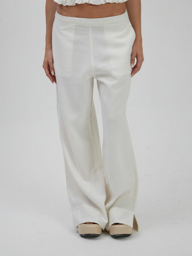 Calça Pantalona Básica Off