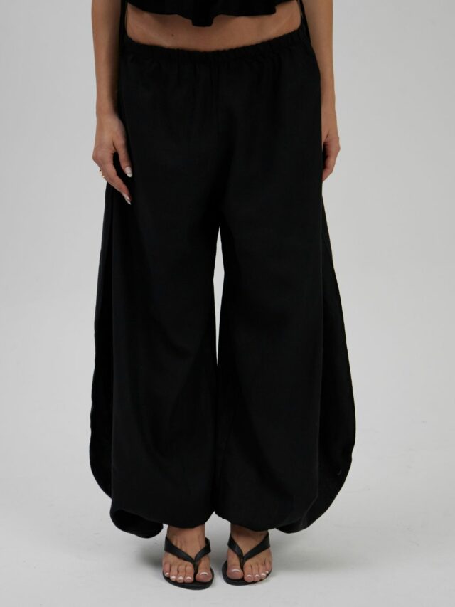 Calça Aladim Oversized Preta