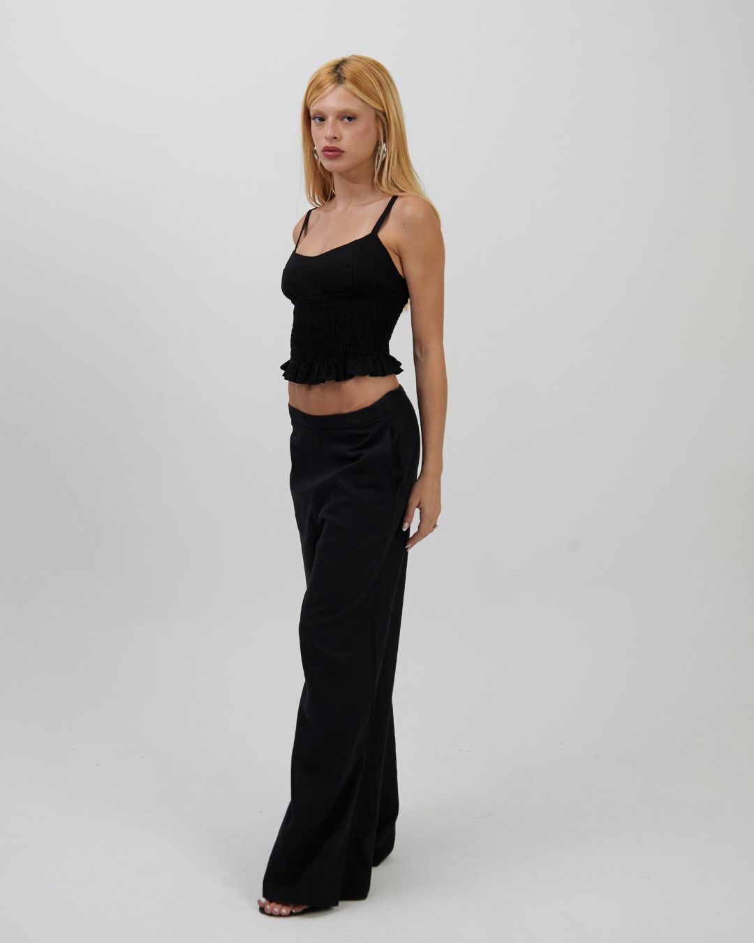 Top Alça Lastex Preto - Imagem 7