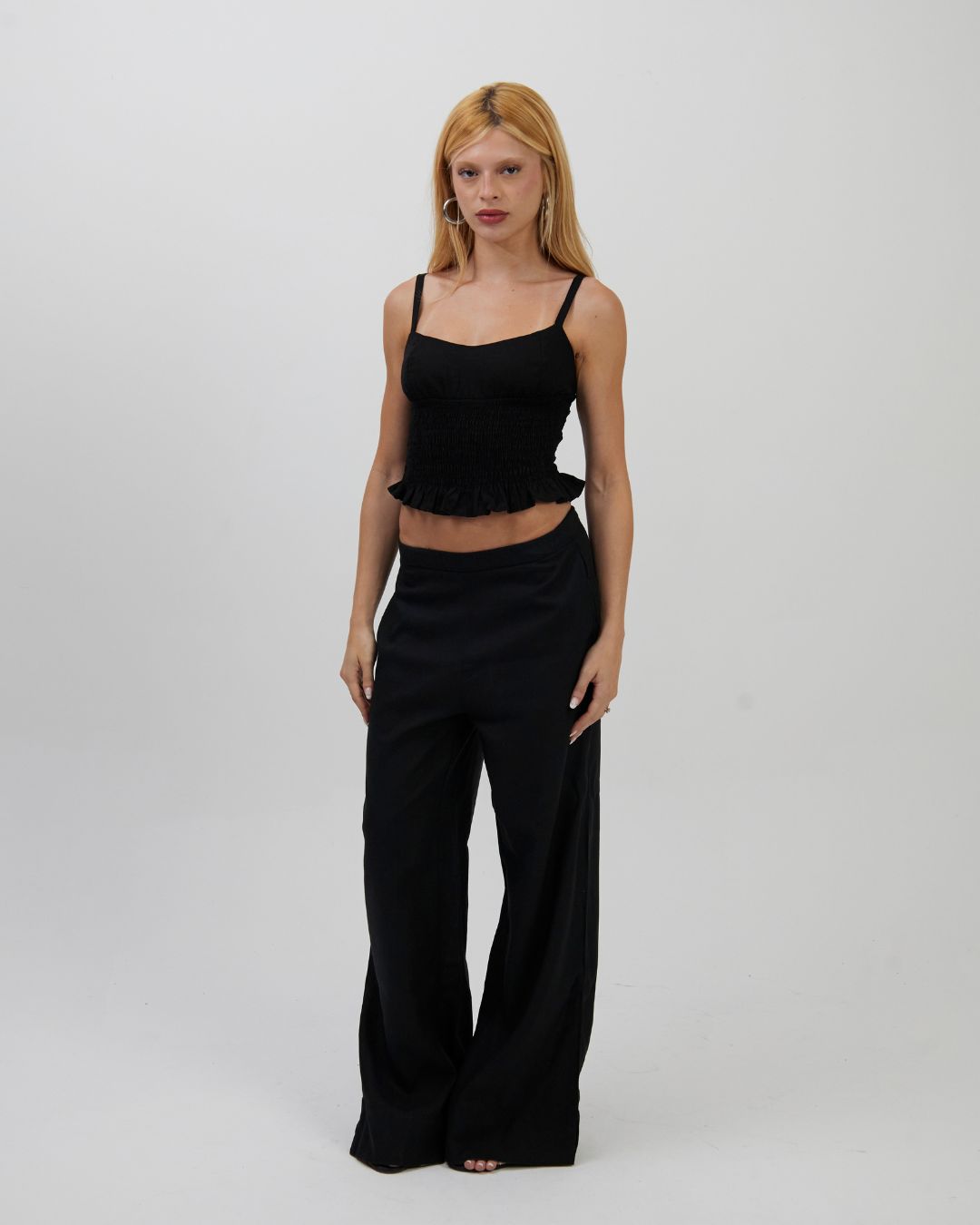 Top Alça Lastex Preto - Imagem 12