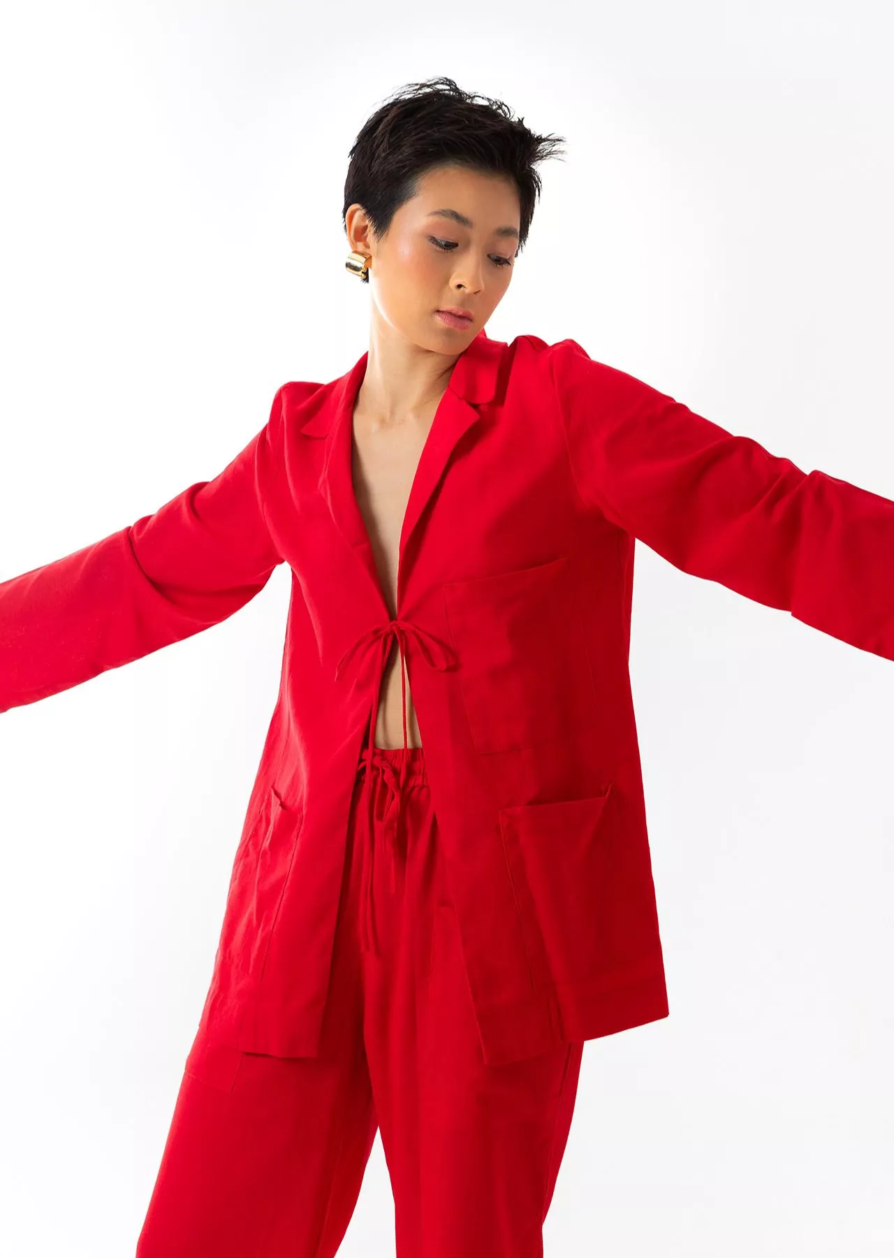 Blazer Laço Vermelho - Imagem 7