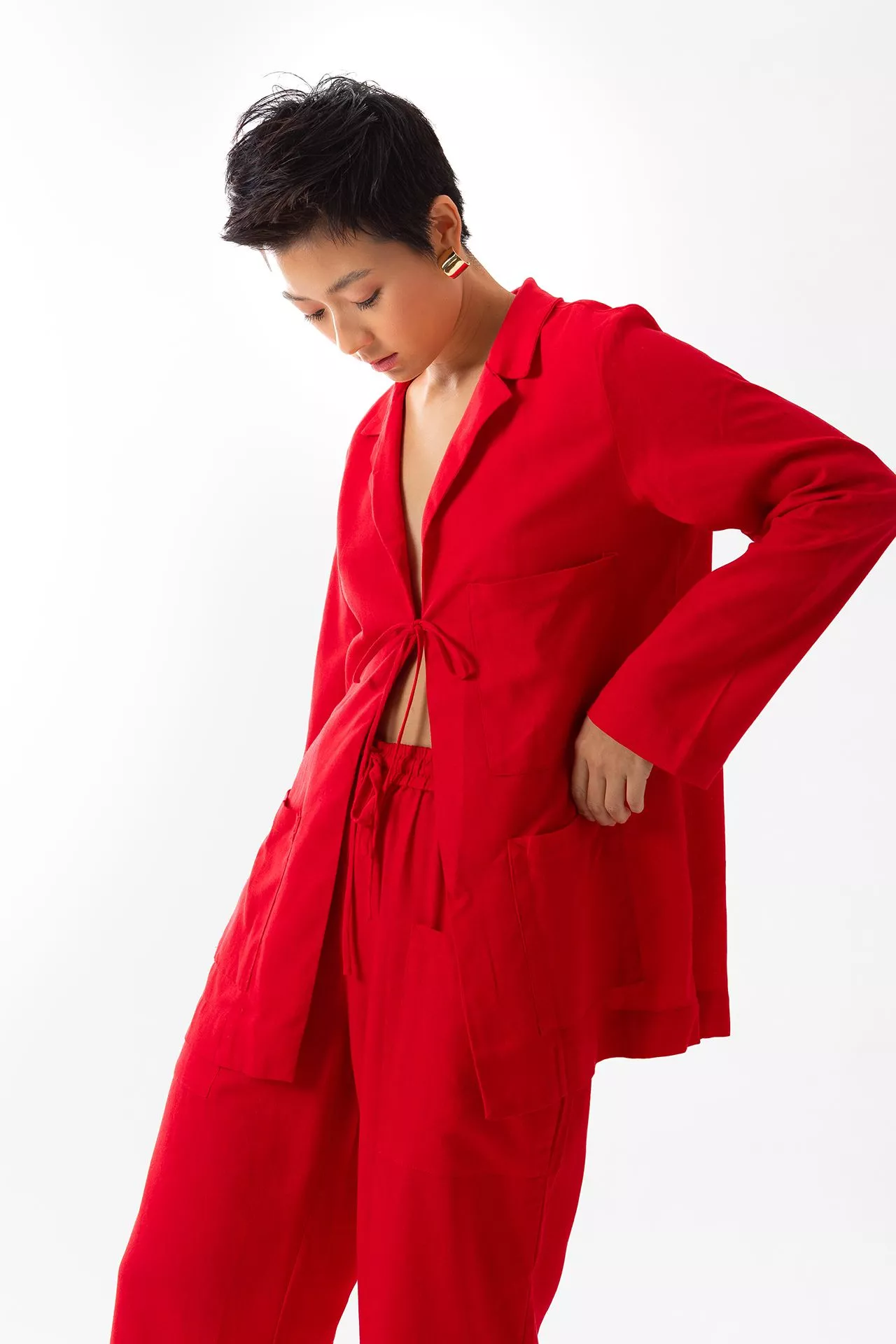 Blazer Laço Vermelho - Imagem 8