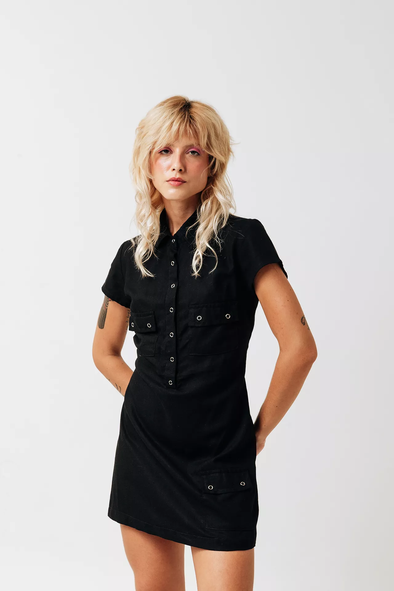 Vestido Tachinha Preto