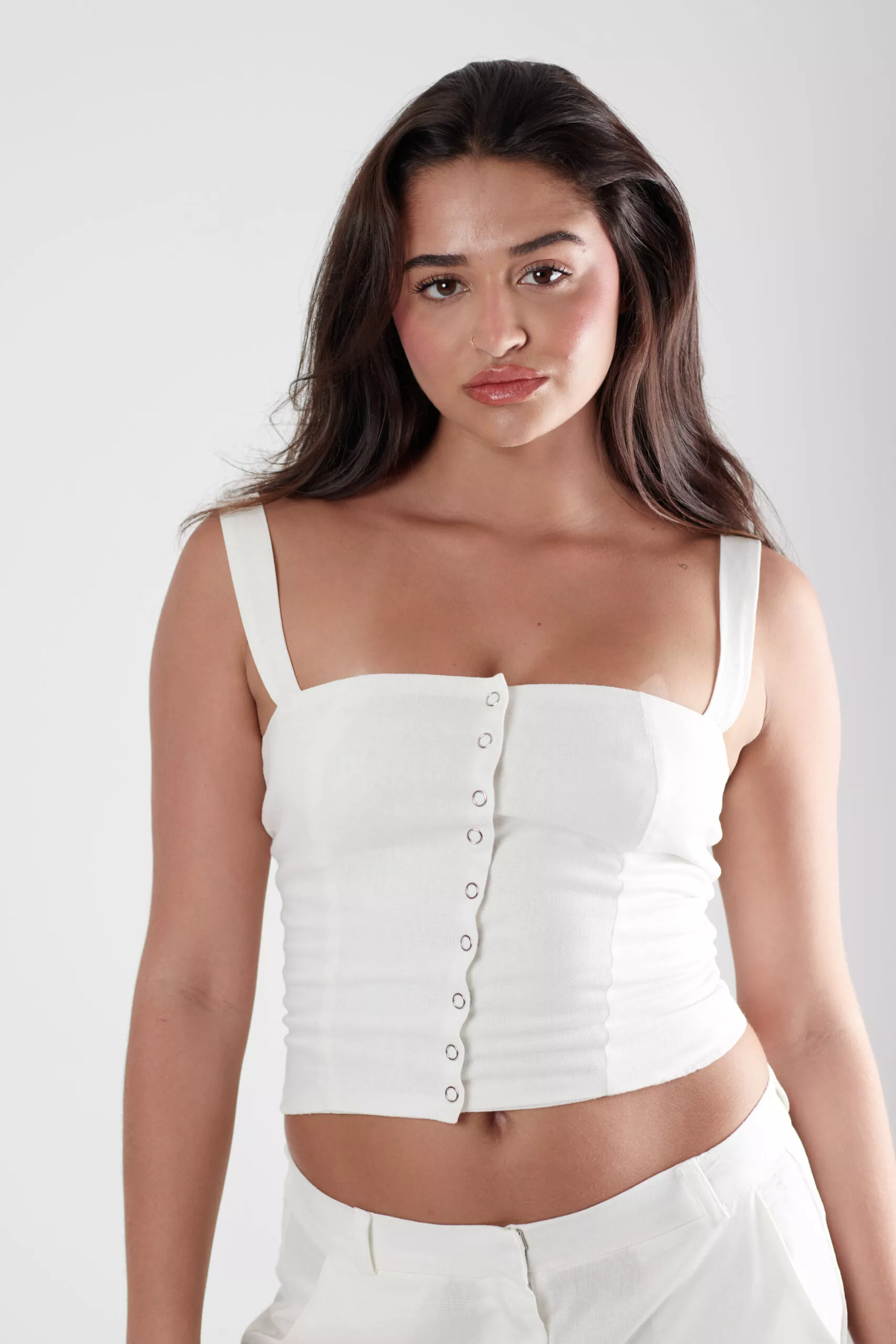 Blusa Corset Tachinha Off - Imagem 2