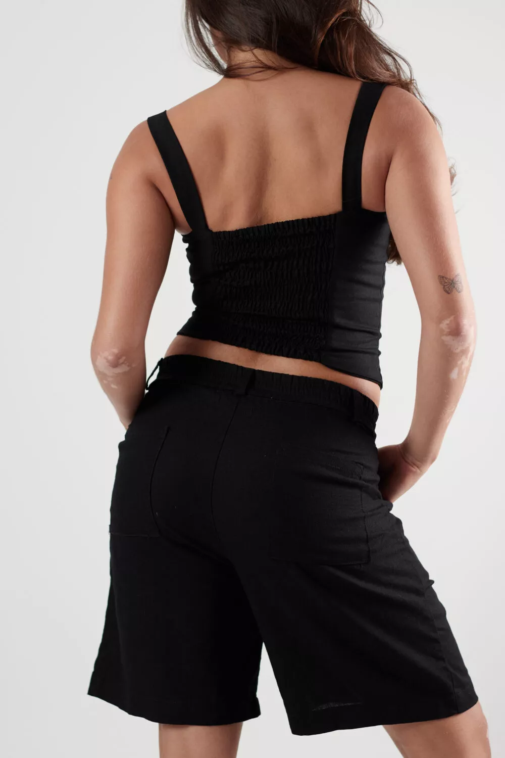 Blusa Corset Tachinha Preta - Imagem 5
