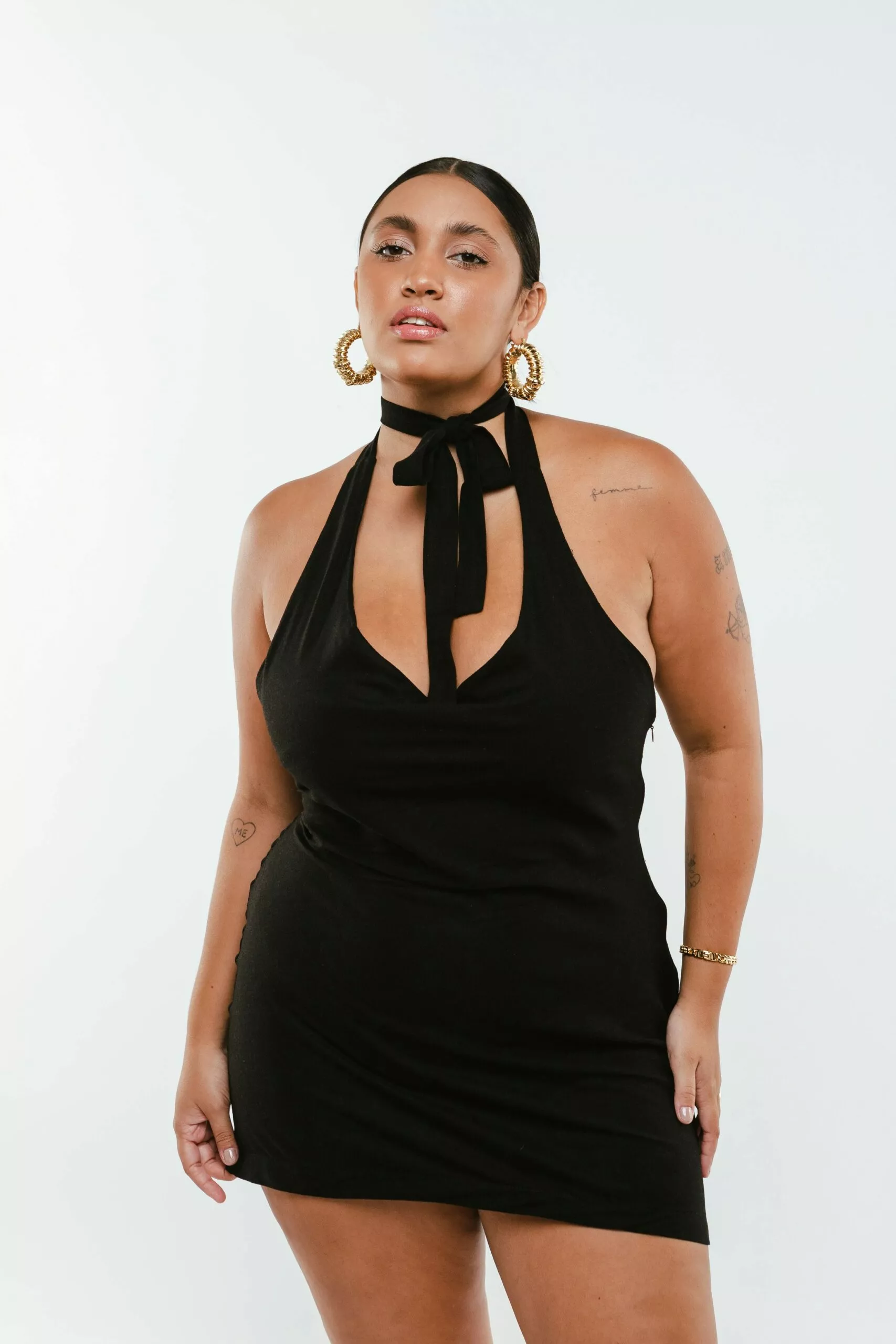 Vestido Degagê Preto - Imagem 4