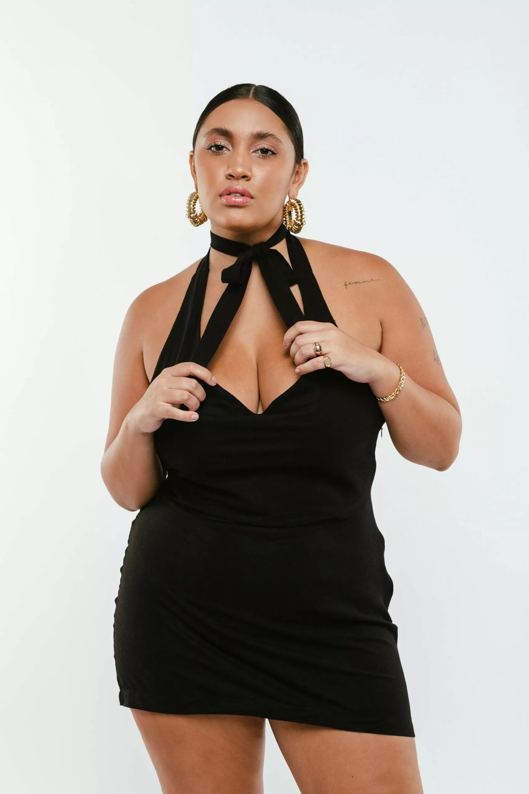 Vestido Degagê Preto - Imagem 5