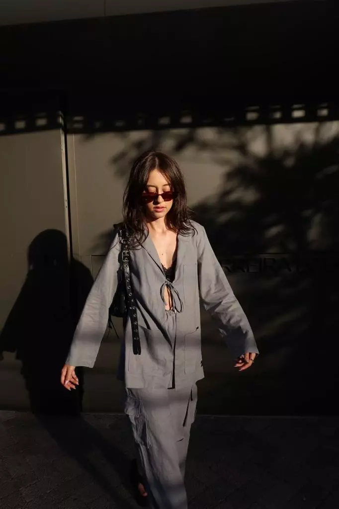 Blazer Laço Cinza - Imagem 7