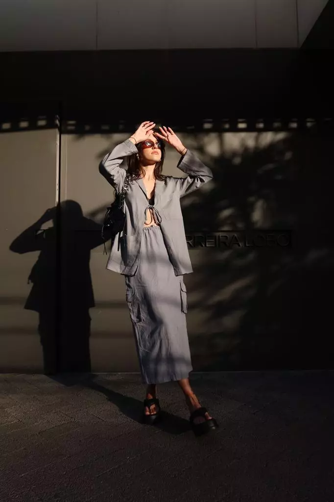 Blazer Laço Cinza - Imagem 6