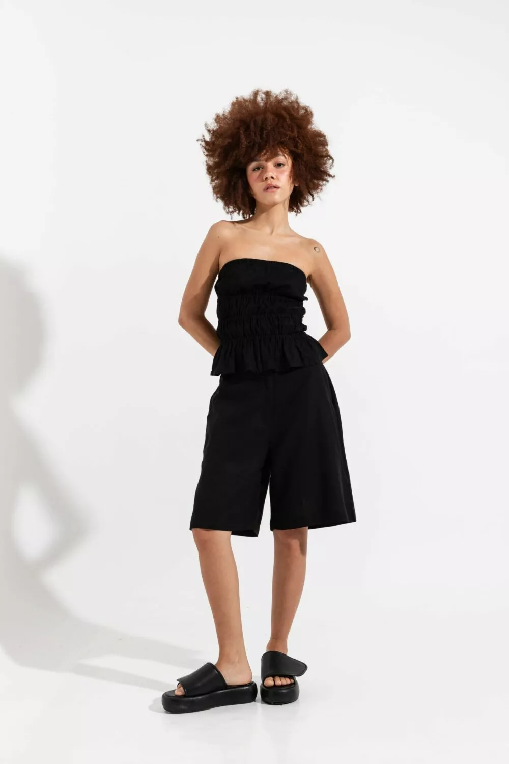 Top Drapeado Preto - Imagem 5