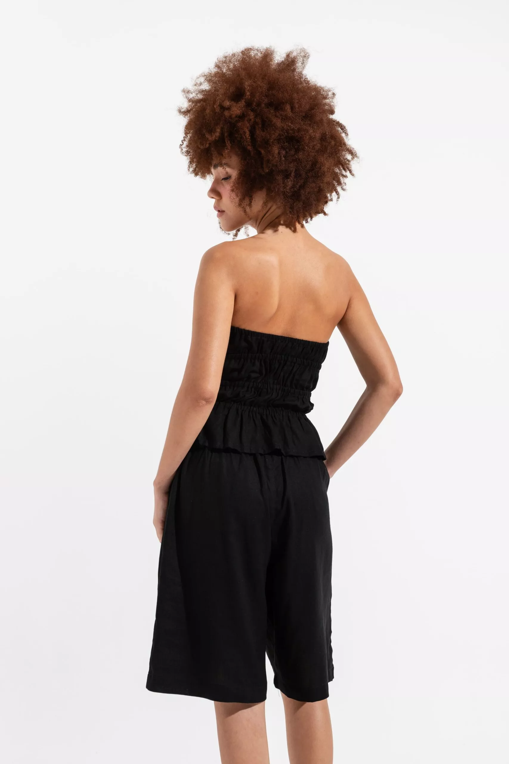 Top Drapeado Preto - Imagem 4