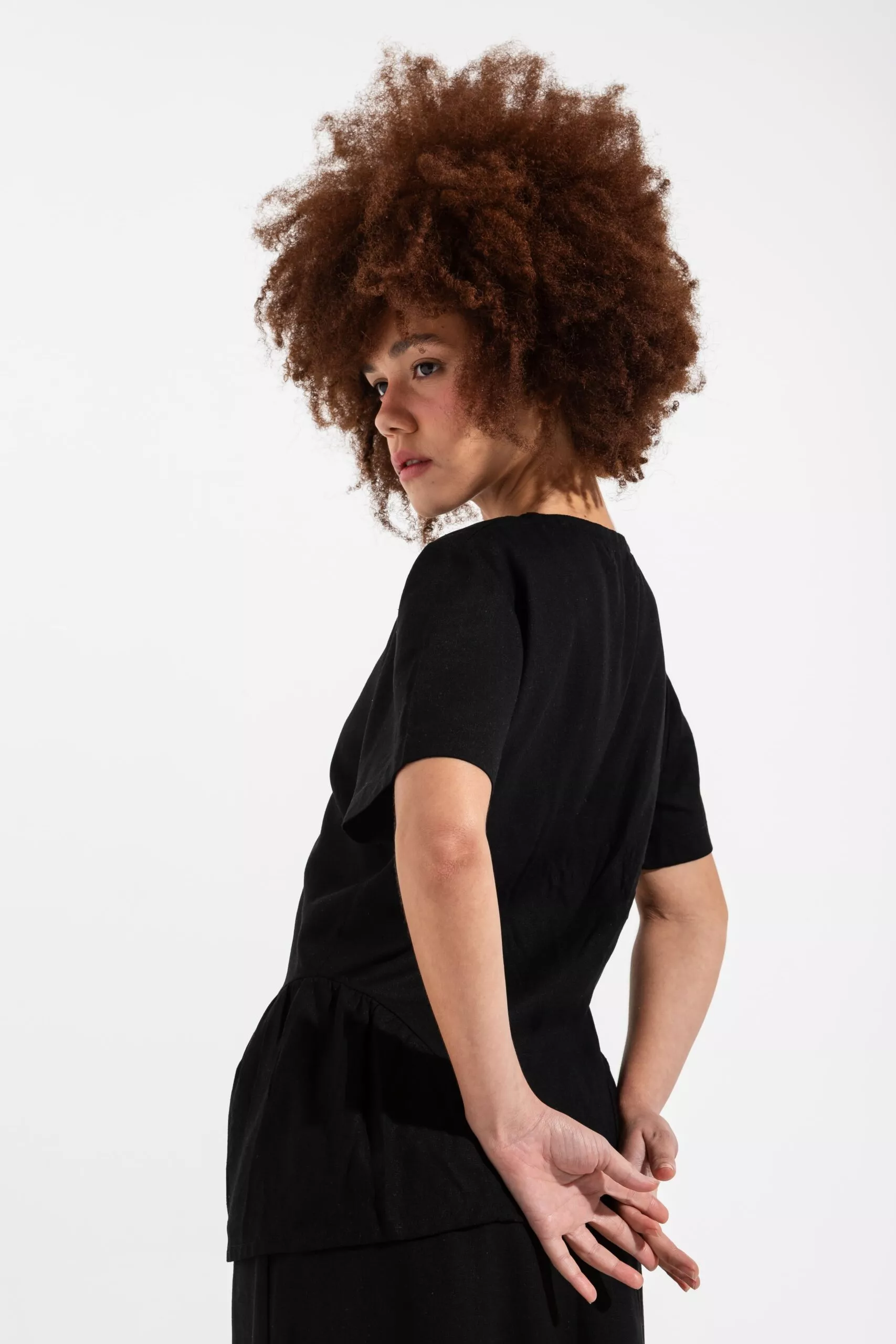 Blusa Laços Preta - Imagem 4