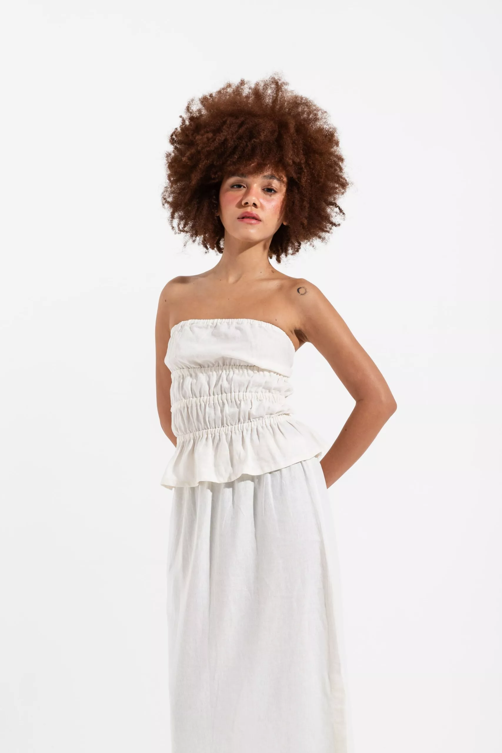 Top Drapeado Off - Imagem 2