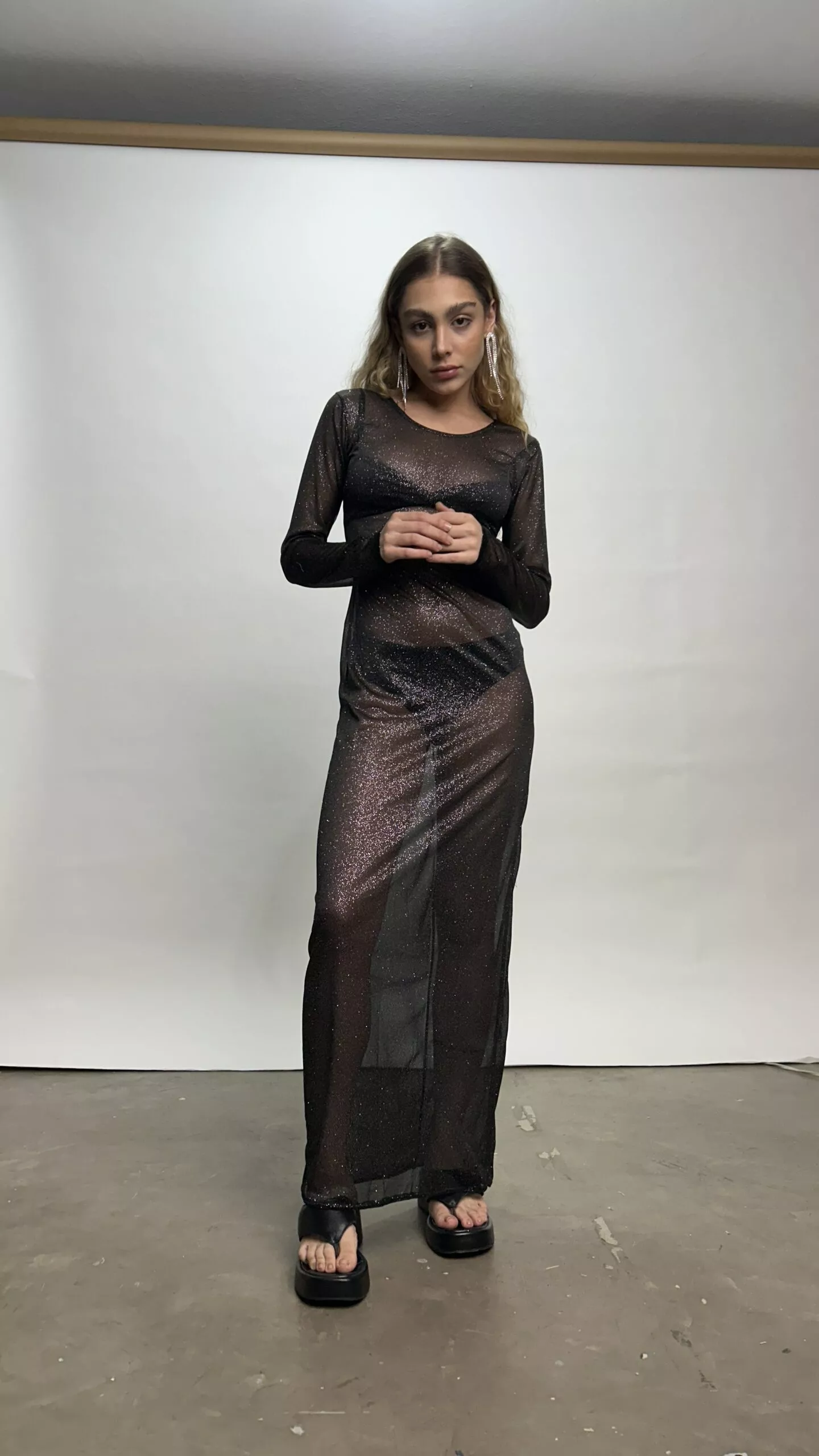 Vestido Longo Glitter - Imagem 8