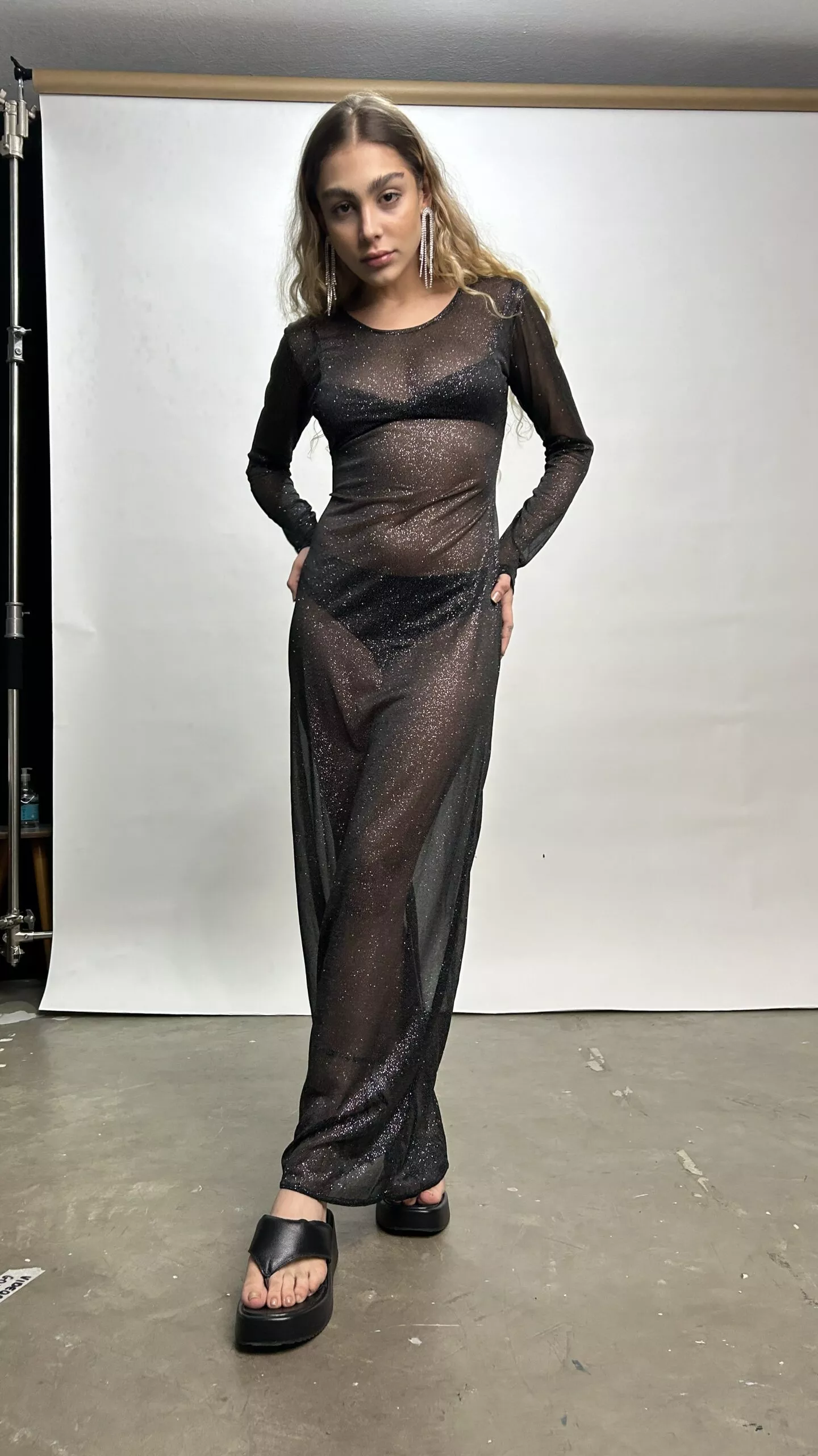 Vestido Longo Glitter - Imagem 7