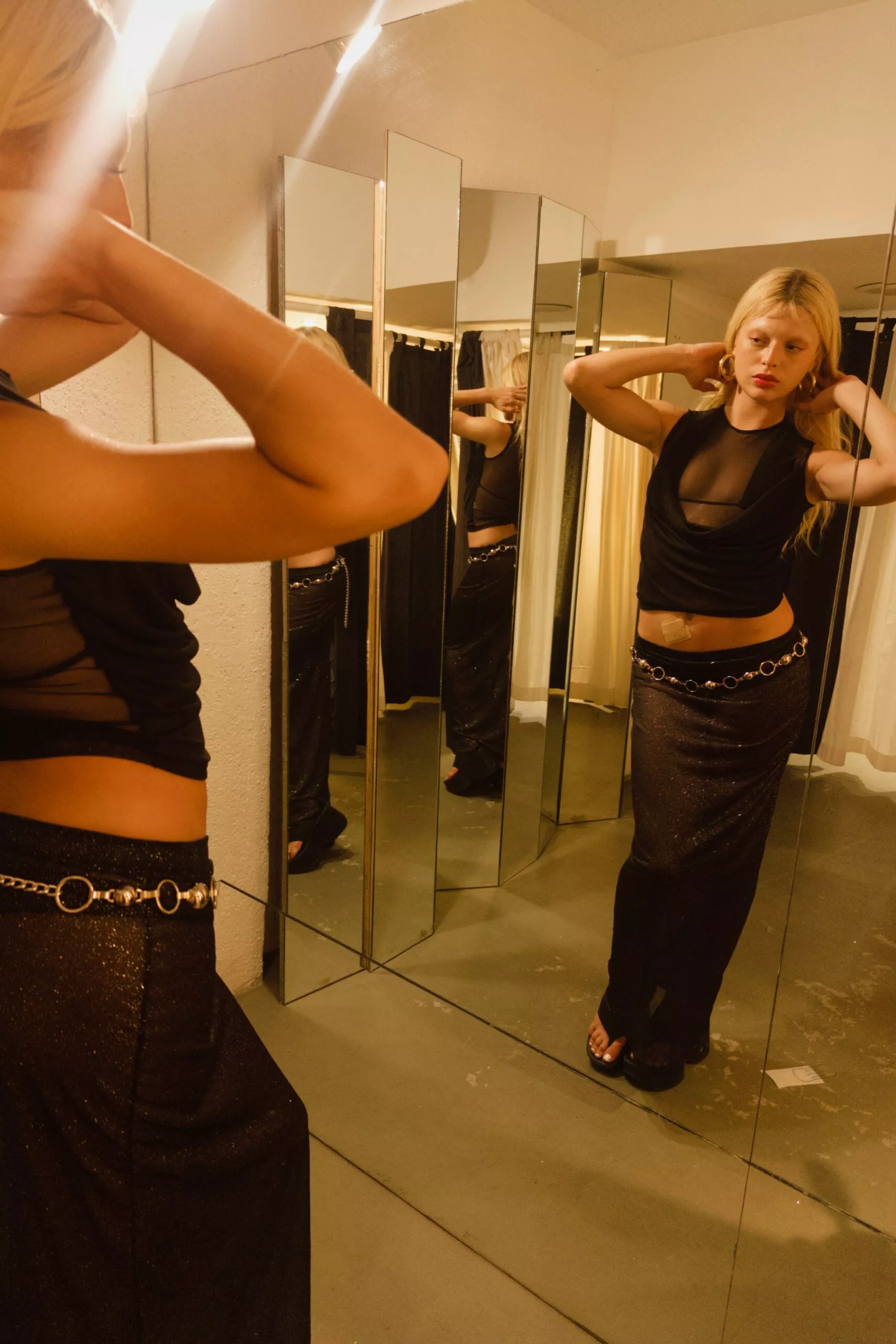 Saia Longa Glitter - Imagem 3