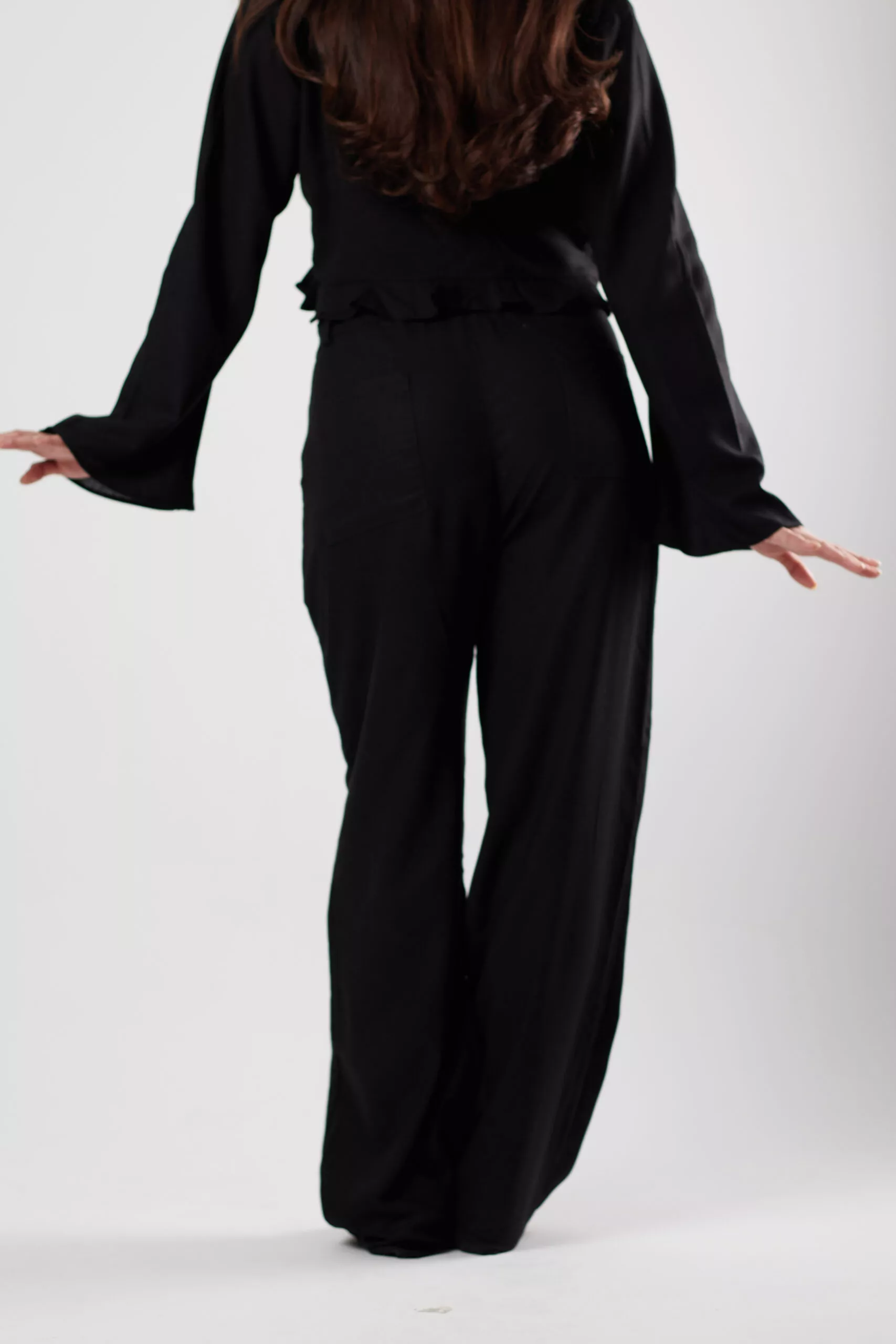 Calça Reta Preta - Imagem 6