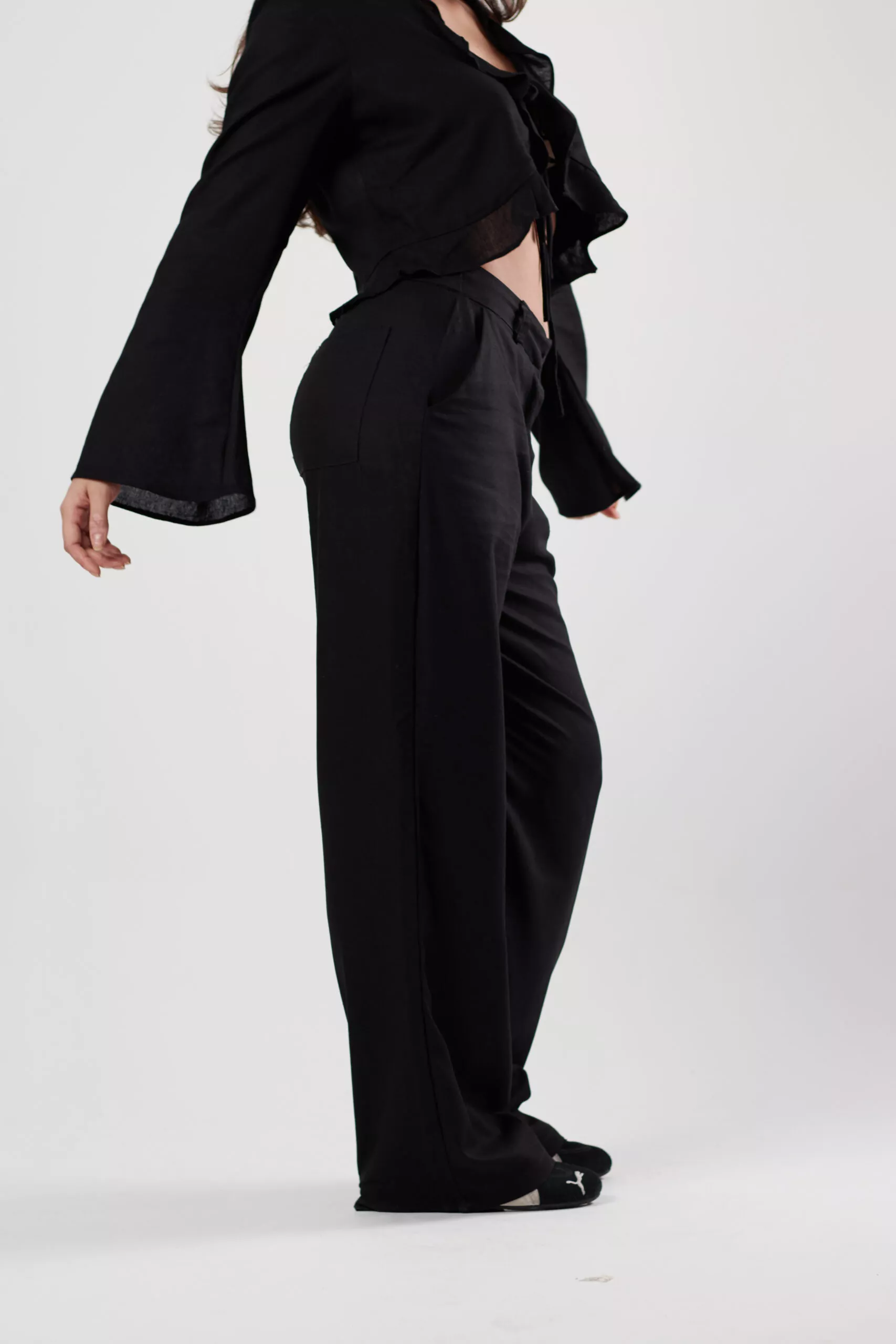 Calça Reta Preta - Imagem 5