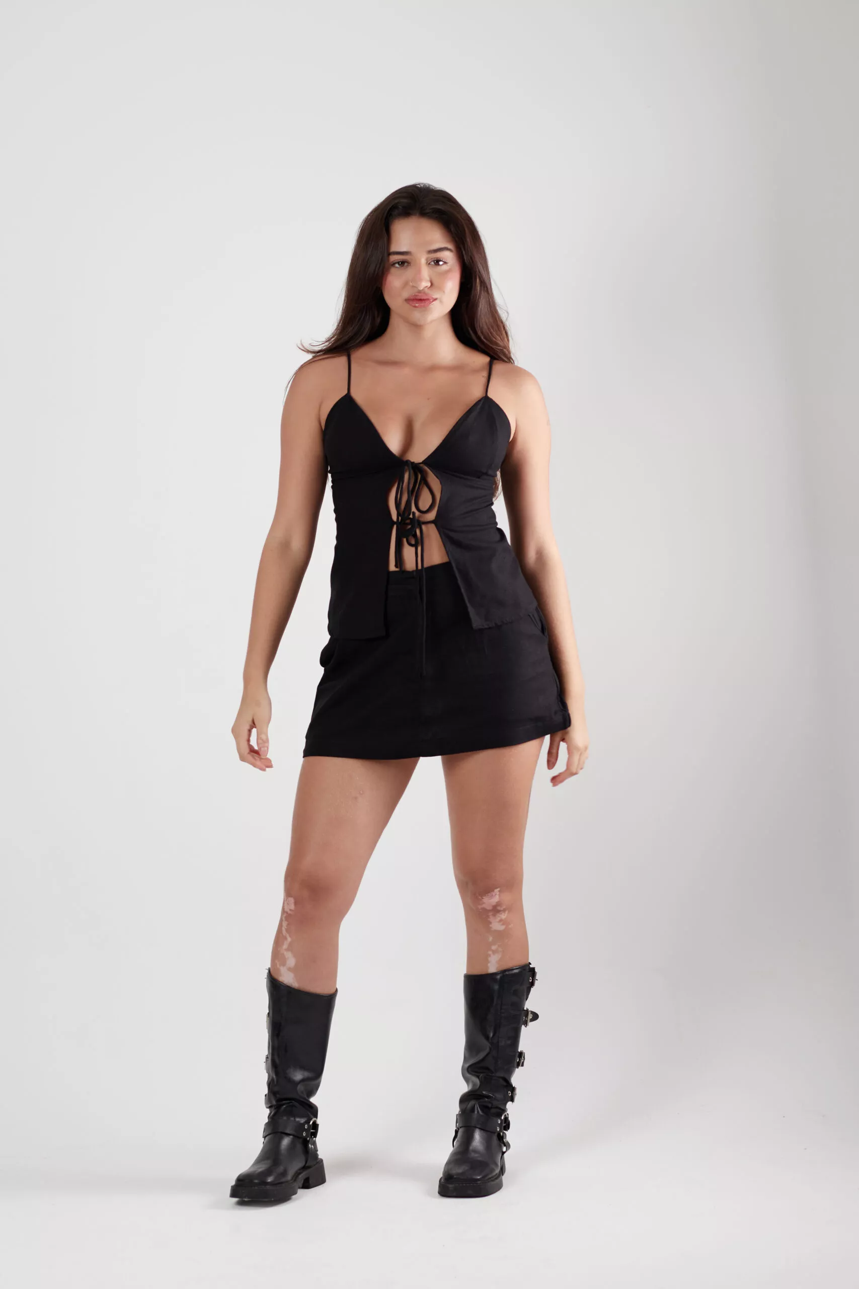 Minissaia Reta Preta - Imagem 8