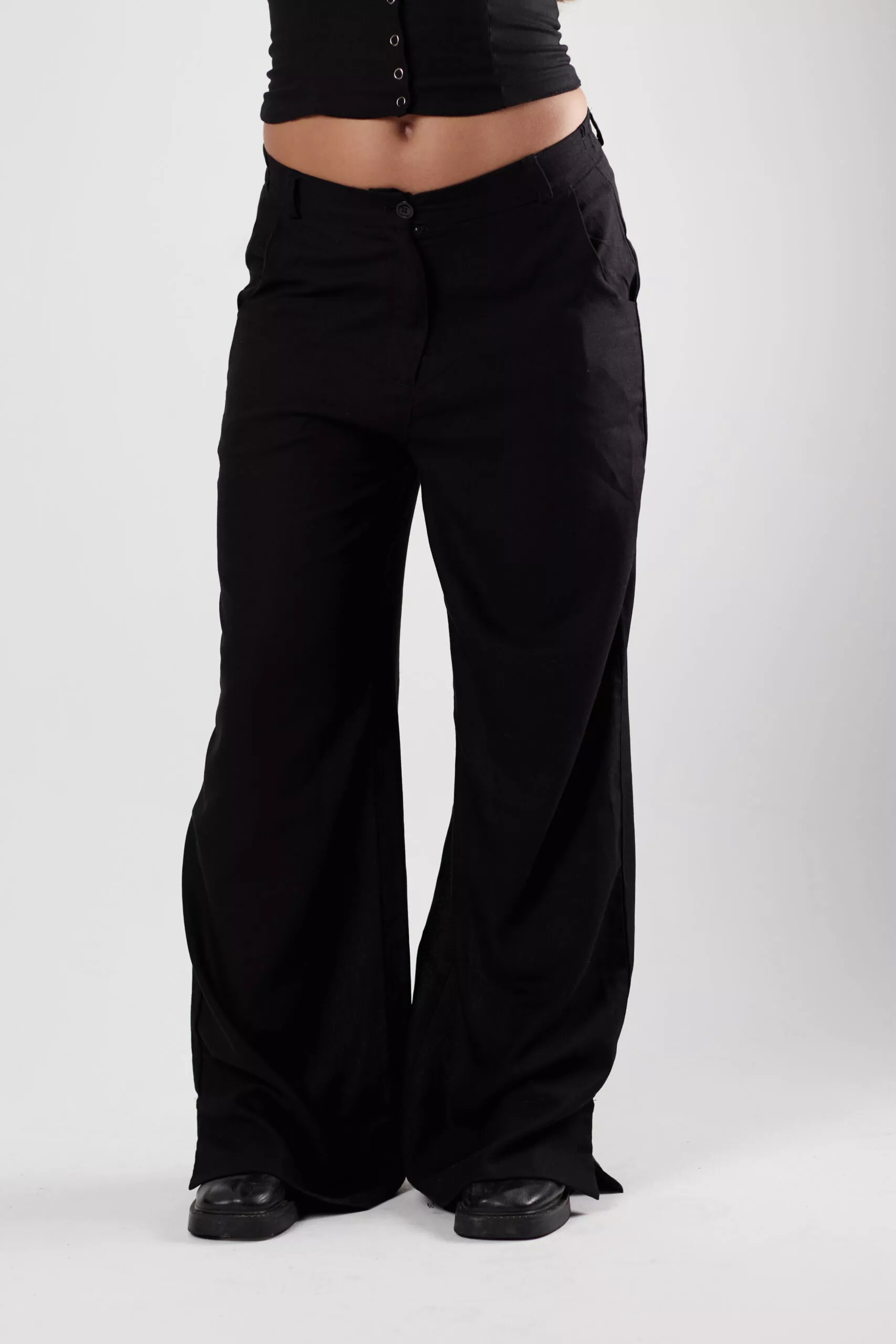 Calça Pantalona Preta - Imagem 3