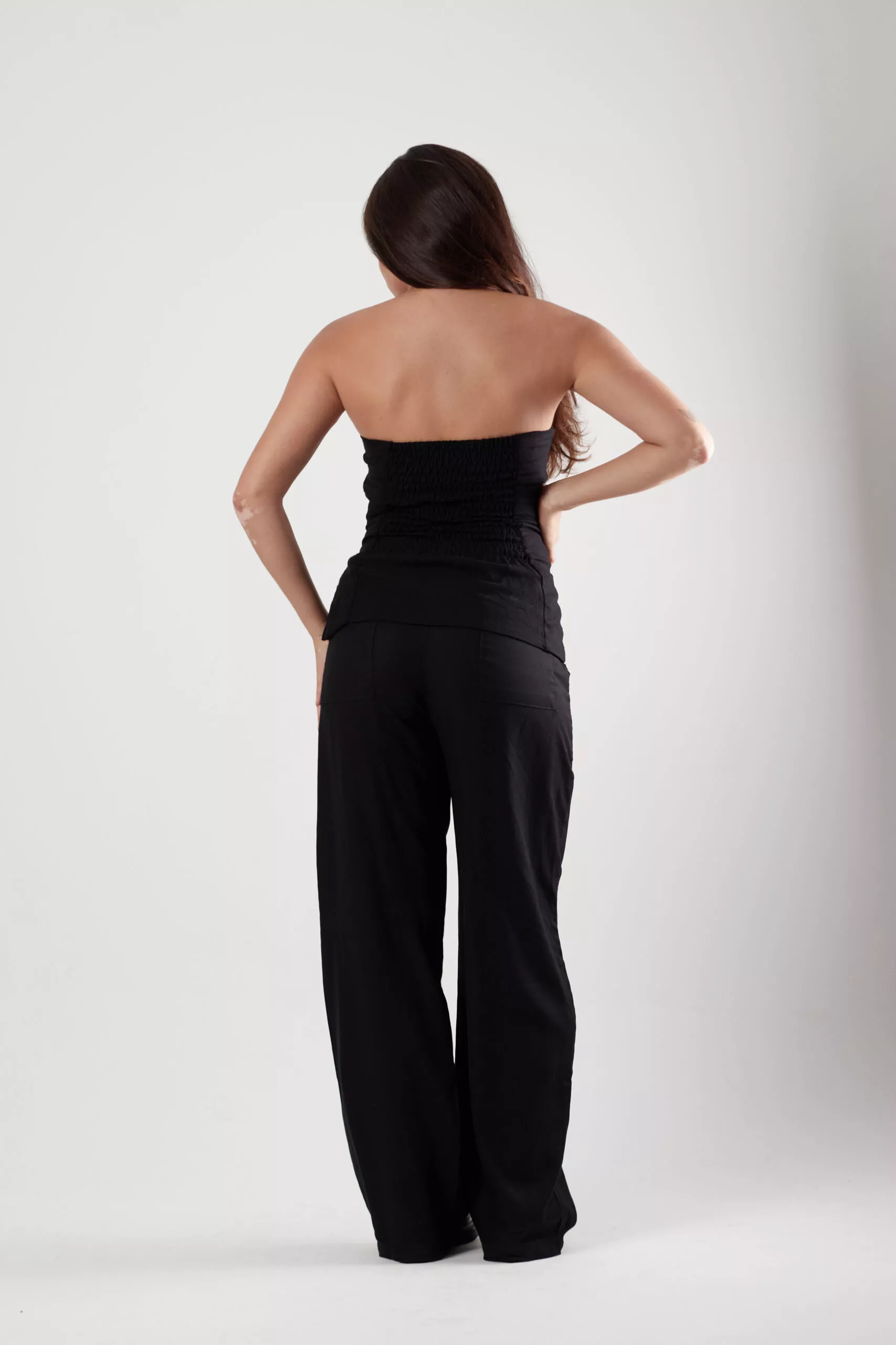 Calça Pantalona Preta - Imagem 5