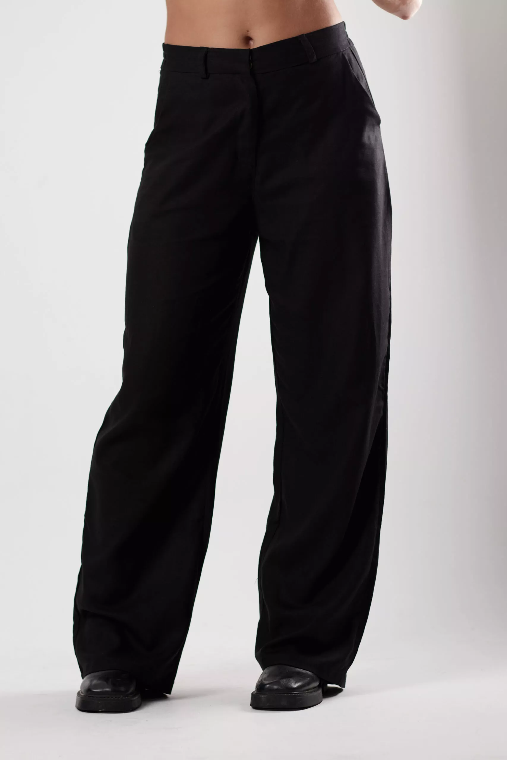 Calça Pantalona Preta - Imagem 6