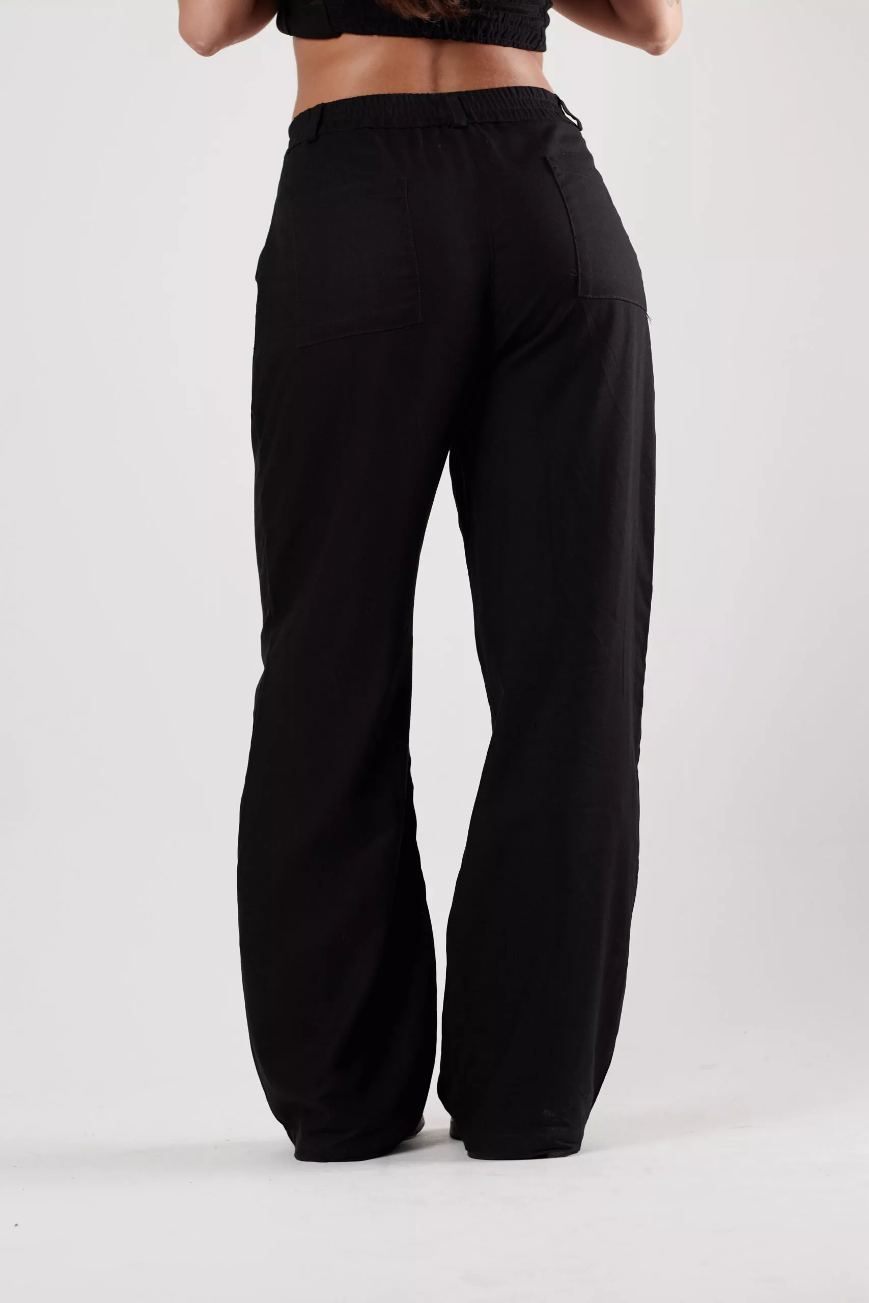 Calça Pantalona Preta - Imagem 7