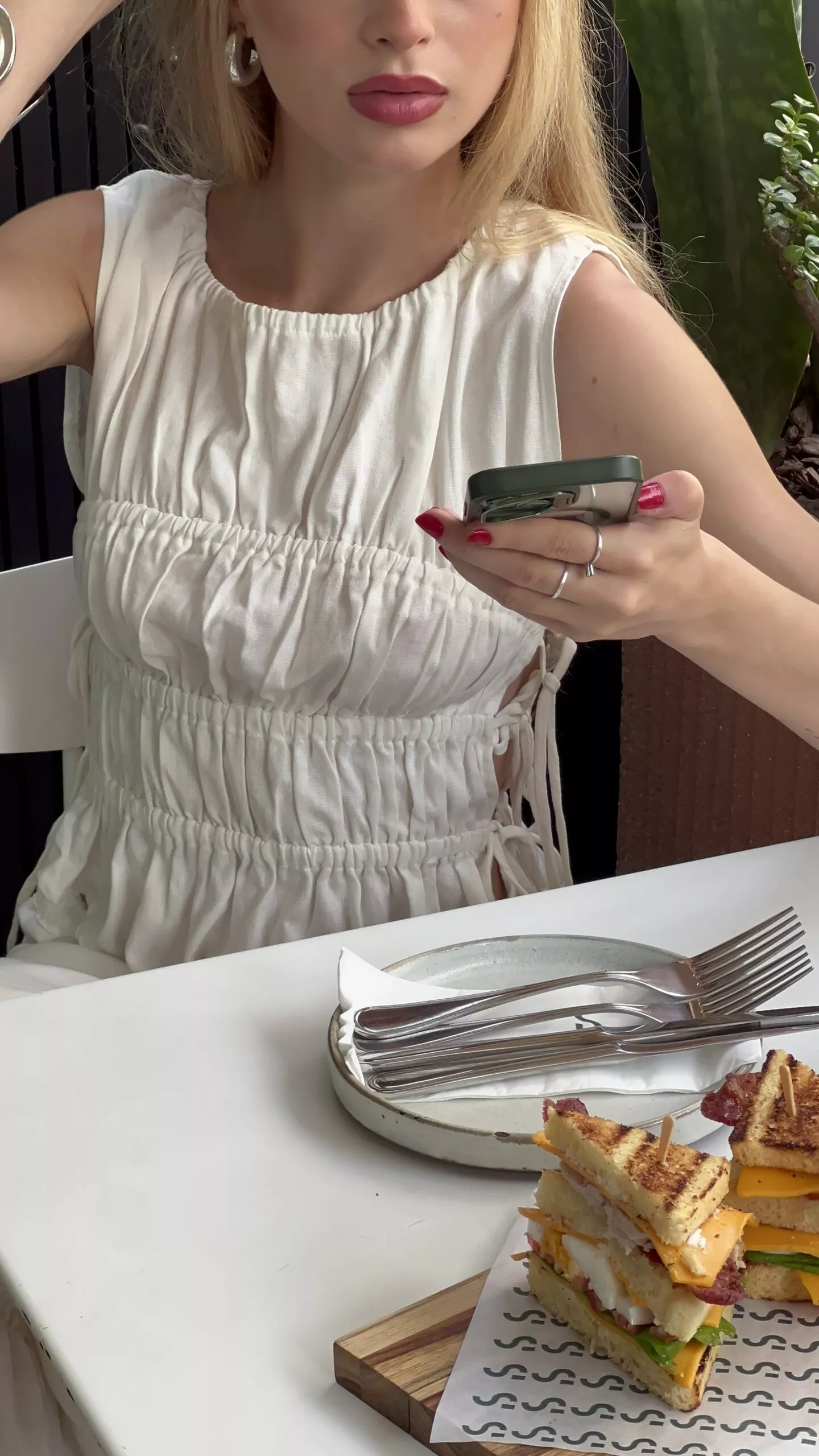 Blusa Franzida Laços Off - Imagem 11