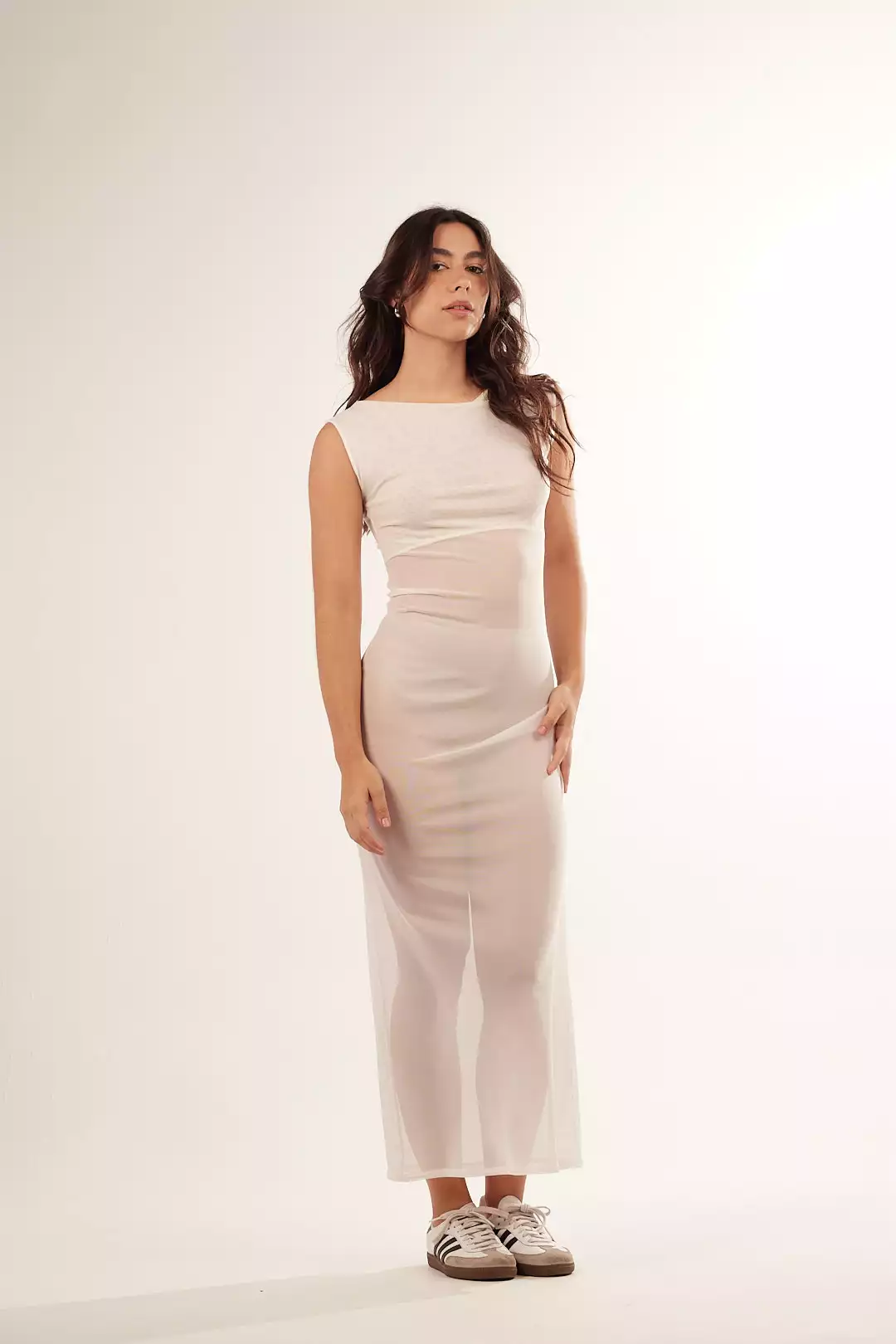 Vestido Longo Tule Off - Imagem 3