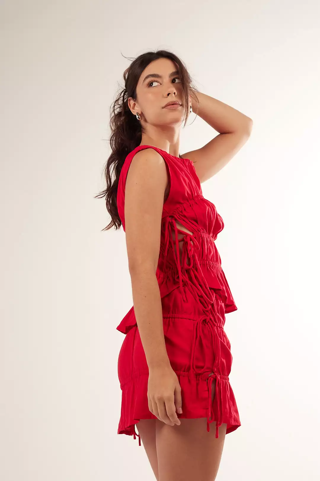 Minissaia Laços Vermelha - Imagem 4