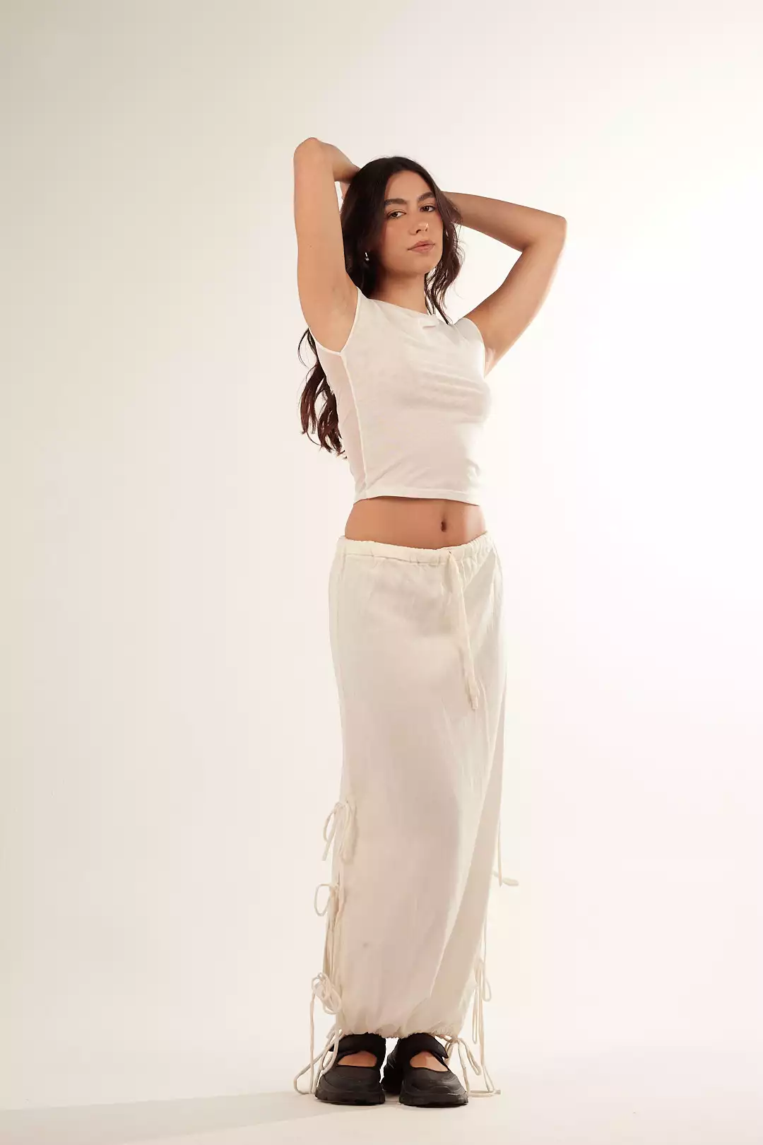 Blusa Regata Tule Off - Imagem 7