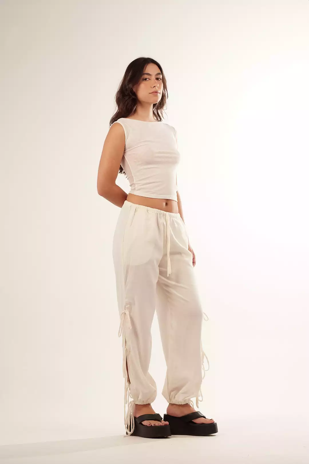 Calça Bufante Laços Off - Imagem 2