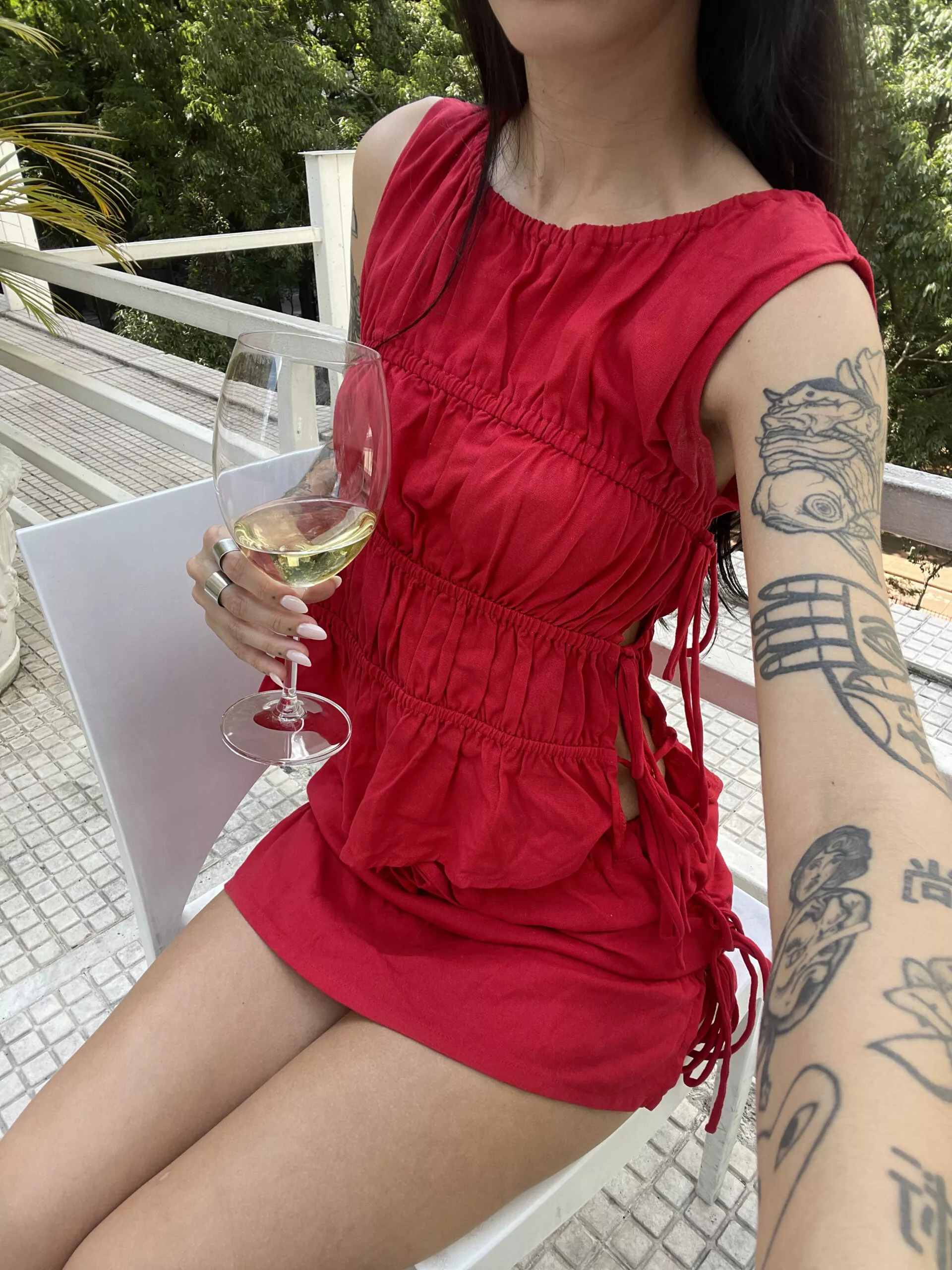 Blusa Franzida Laços Vermelha - Imagem 10