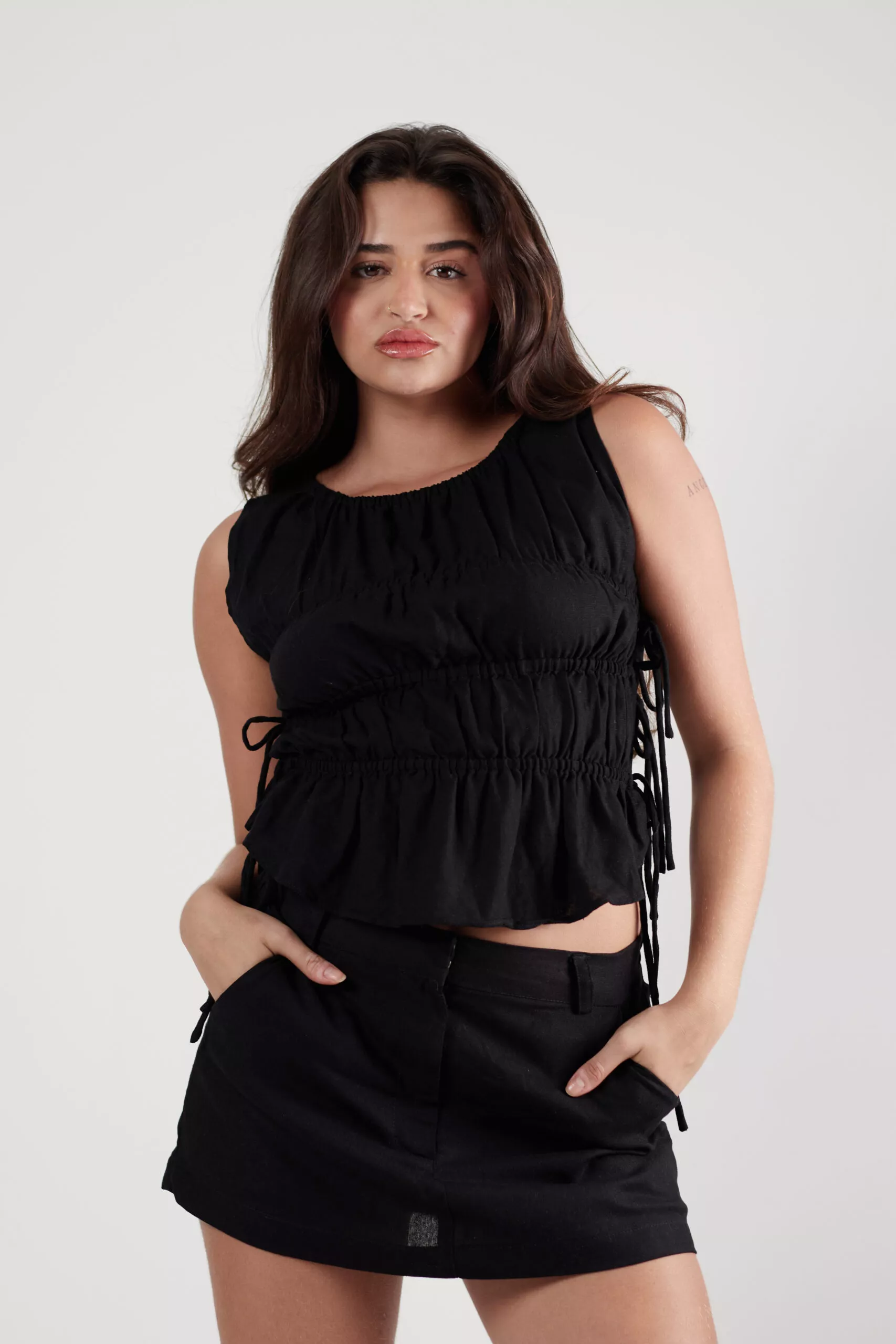 Minissaia Reta Preta - Imagem 14