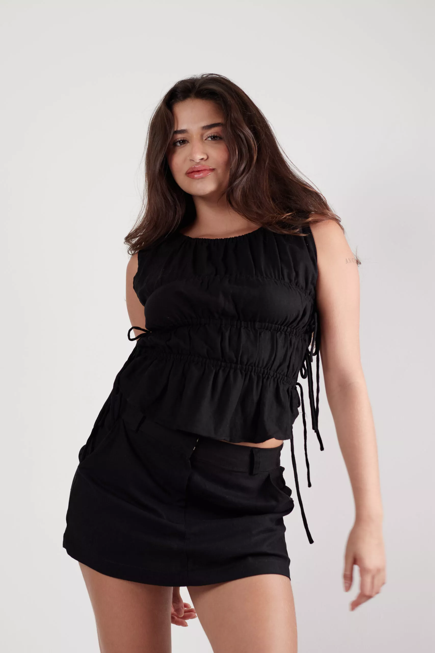 Minissaia Reta Preta - Imagem 12