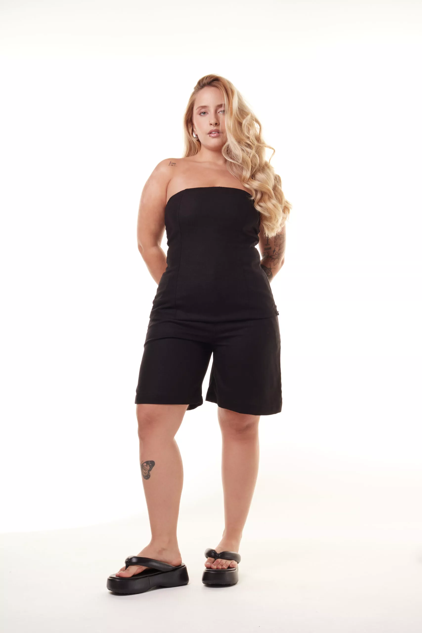 Bermuda Reta Preta - Imagem 8