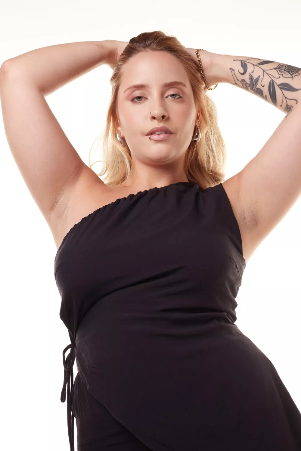 Top Ombro Laço Preto - Imagem 4