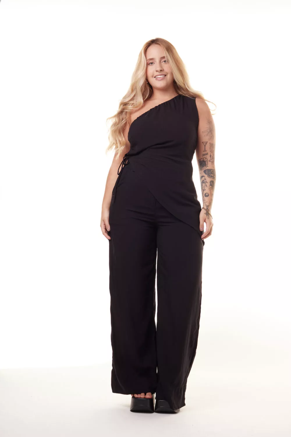 Top Ombro Laço Preto - Imagem 7