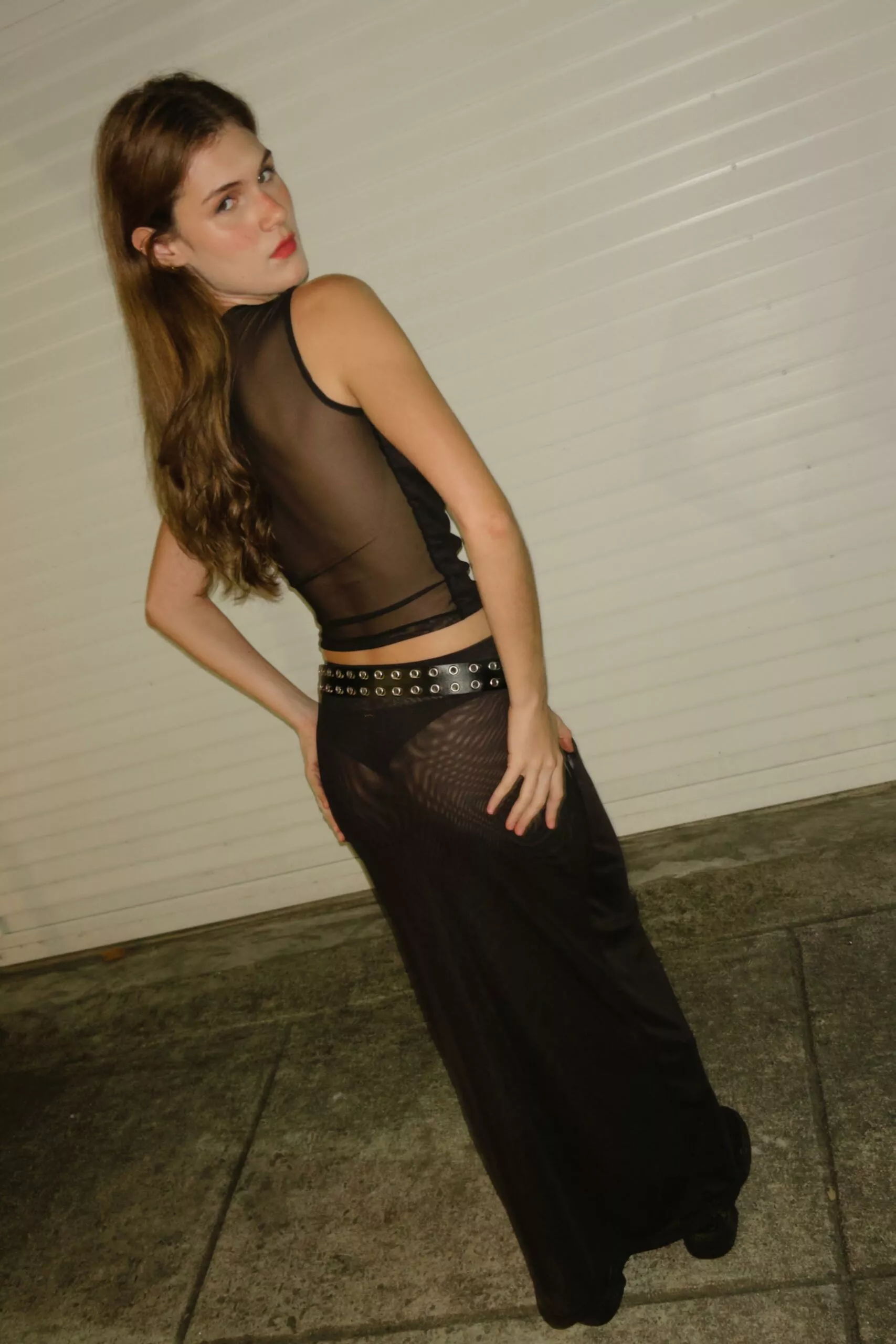 Saia Longa Tule Preta - Imagem 19