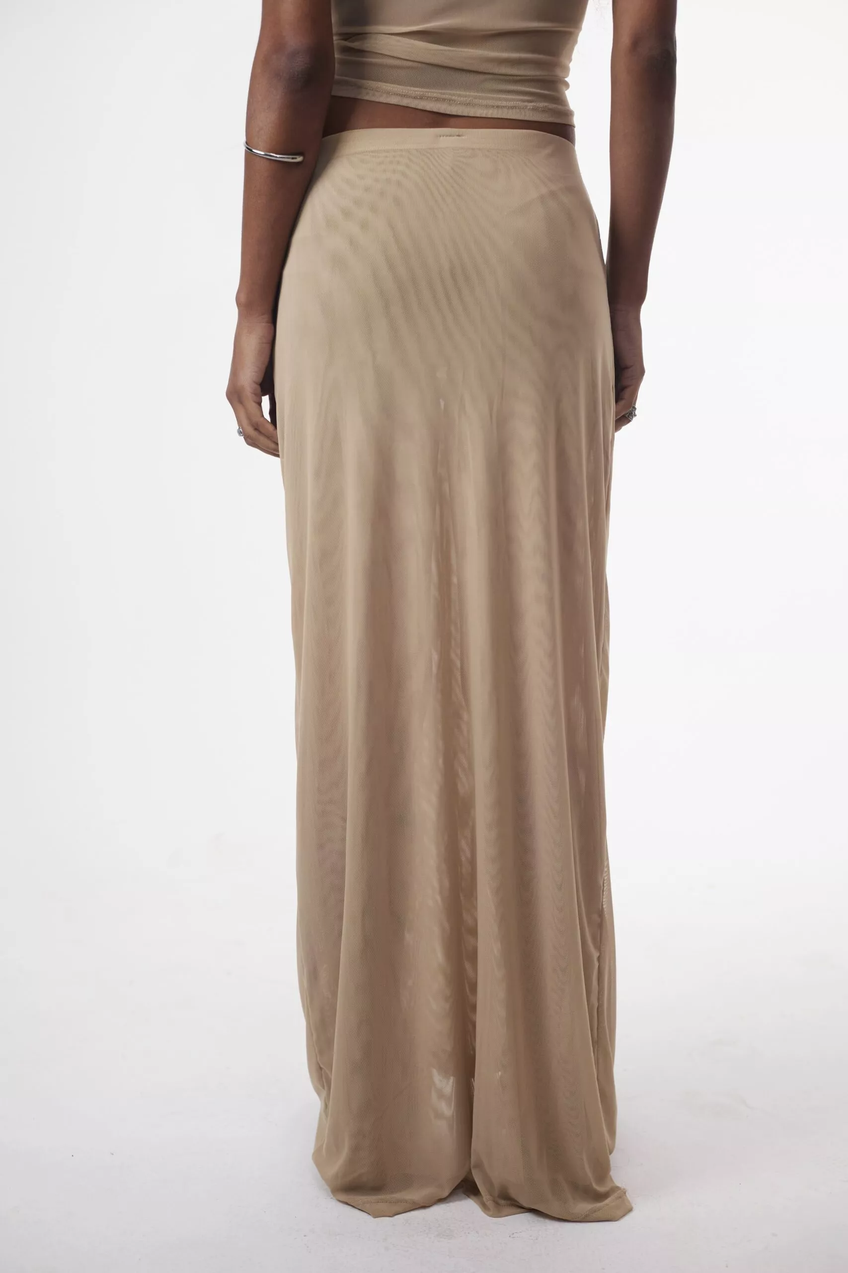 Saia Longa Tule Sand - Imagem 11