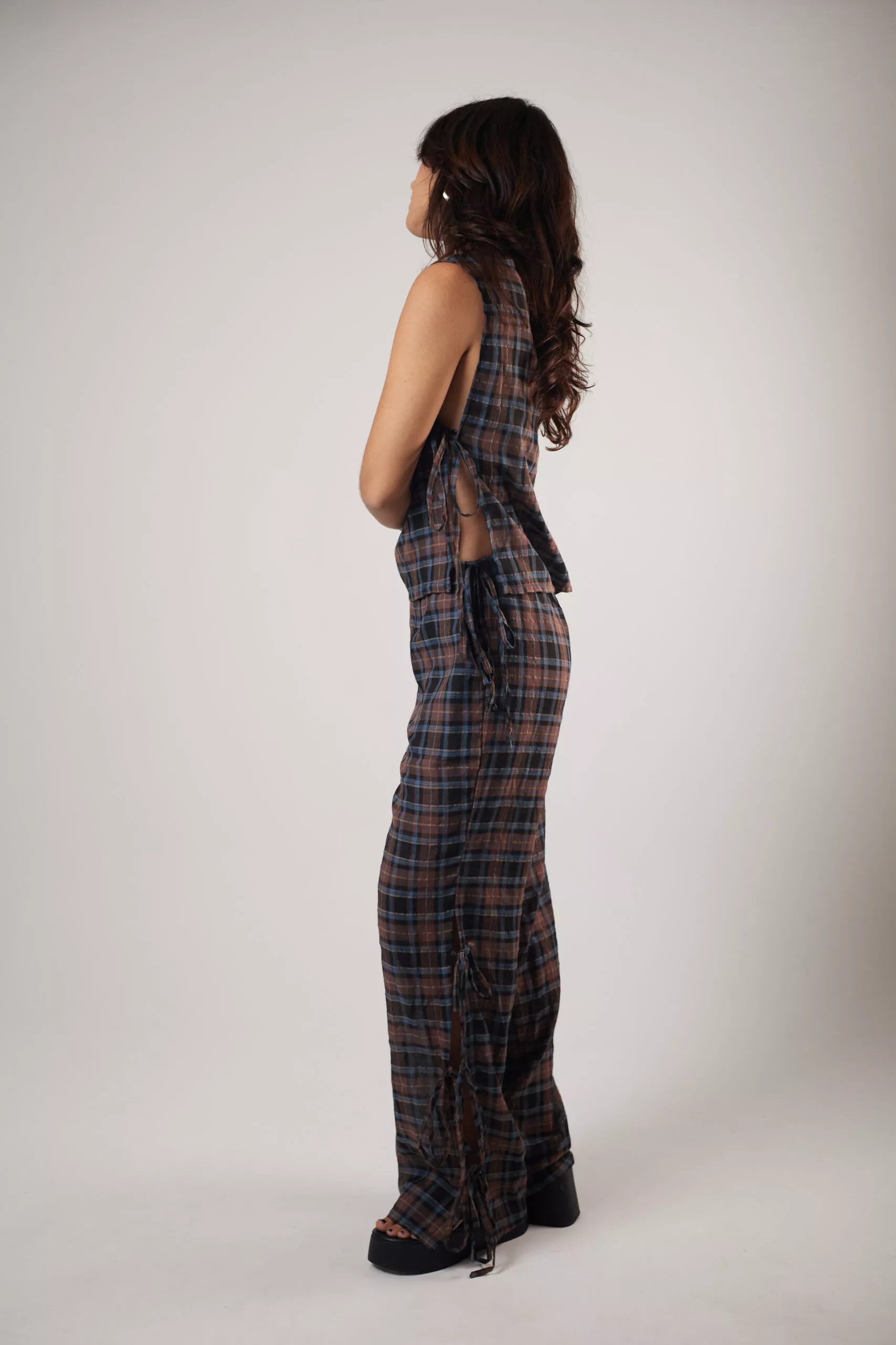 Regata Laços Tartan - Imagem 9