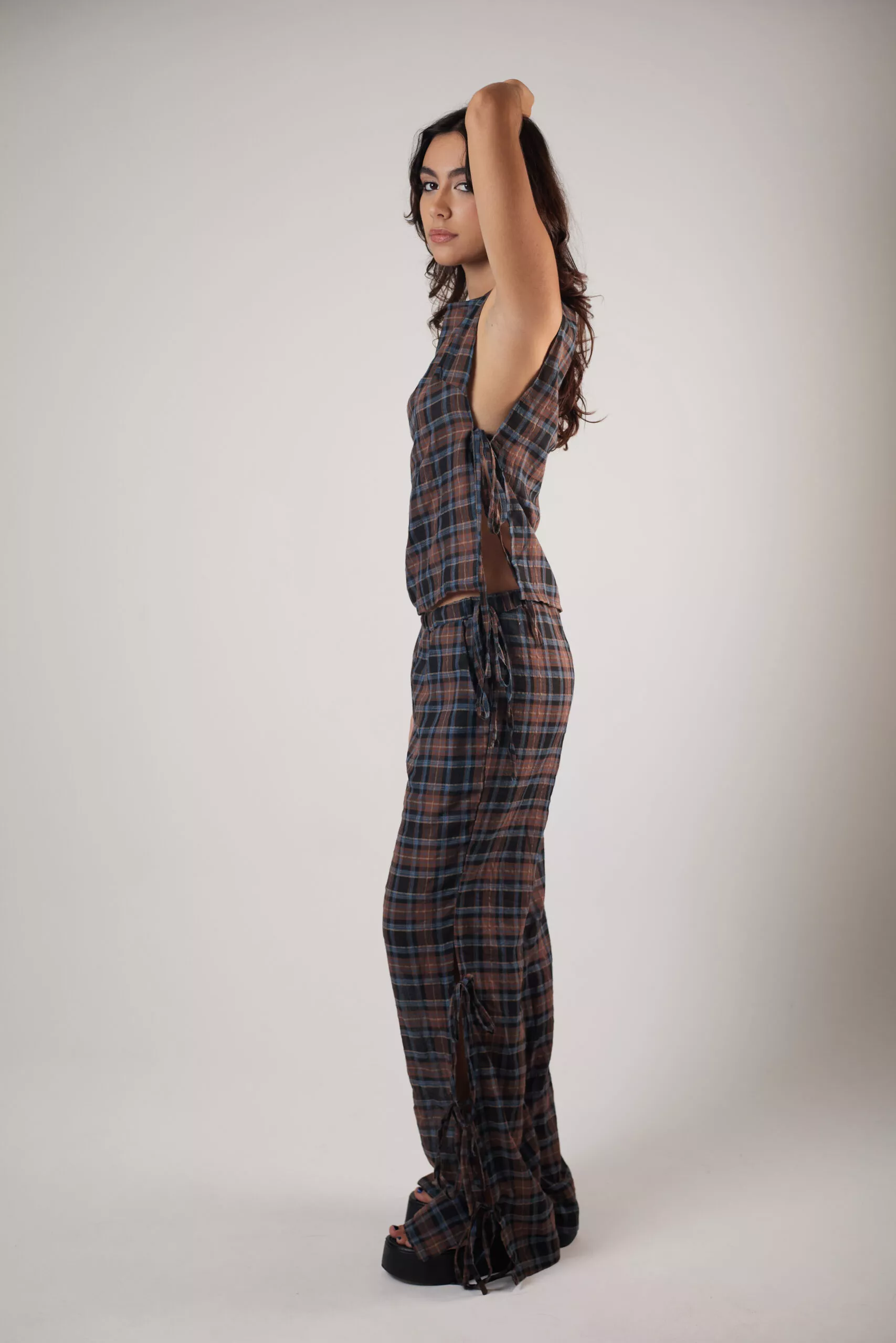 Regata Laços Tartan - Imagem 7