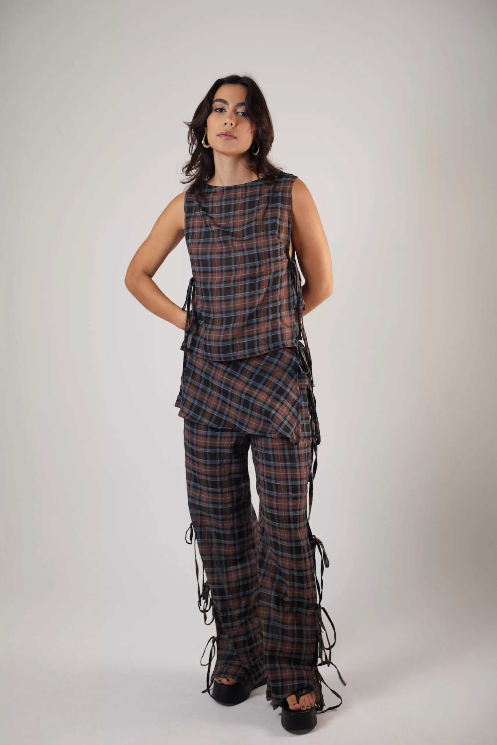 Saia Lenço Tartan - Imagem 5