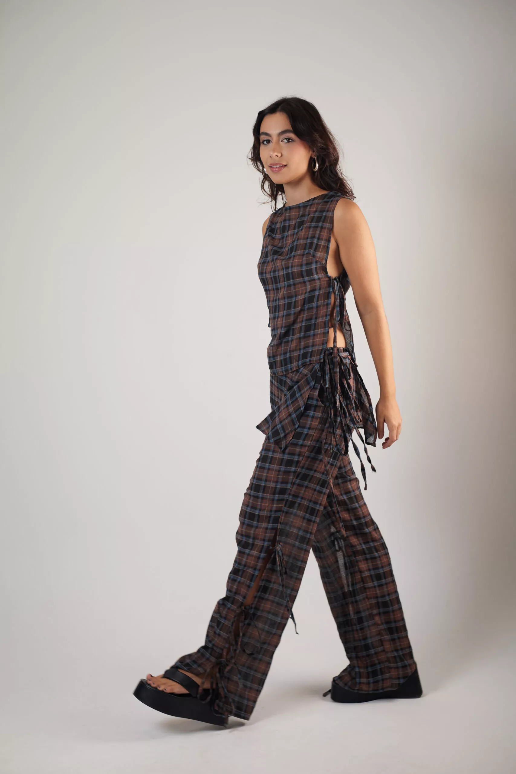 Saia Lenço Tartan - Imagem 4